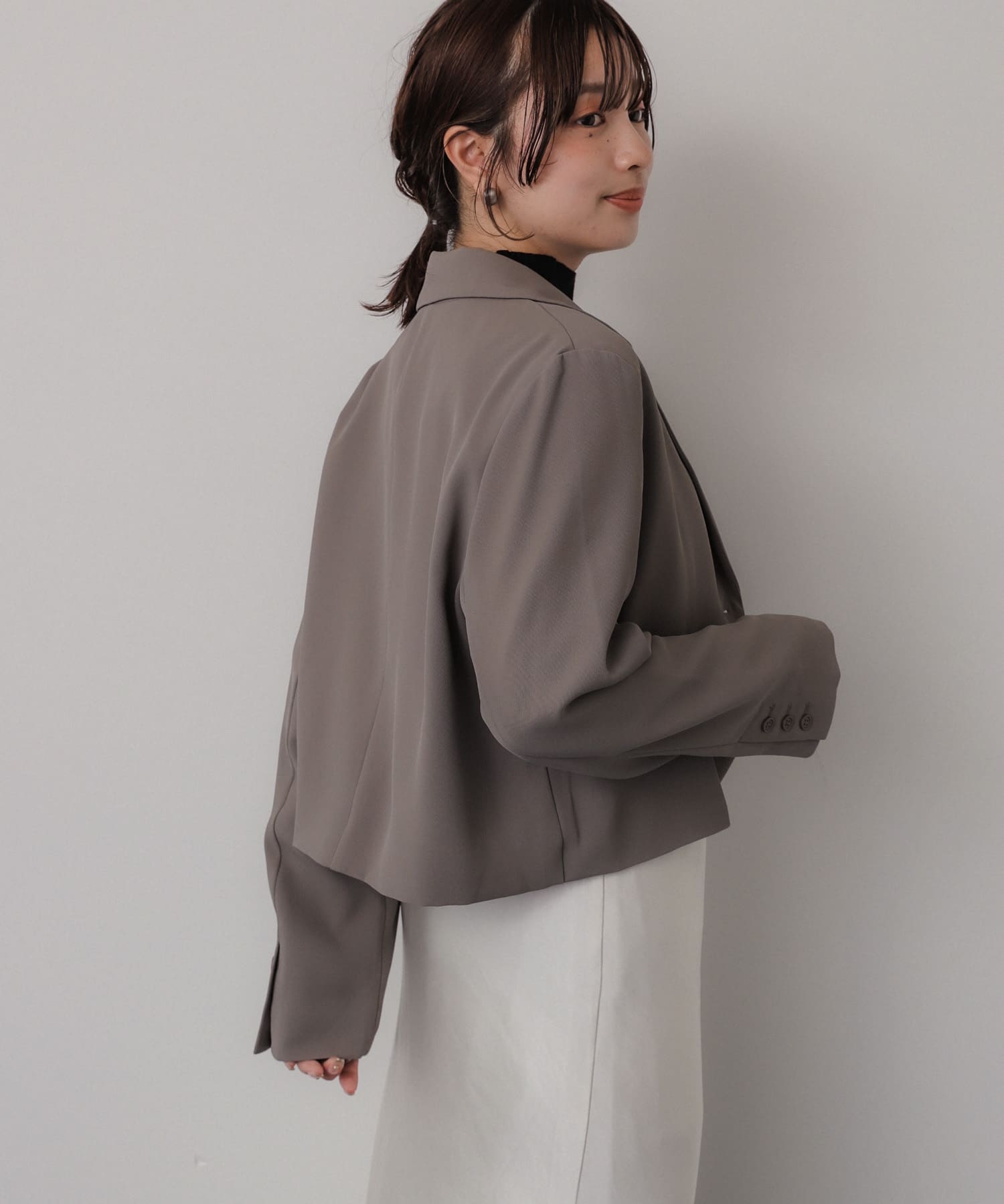 身長：158cm サイズ：one