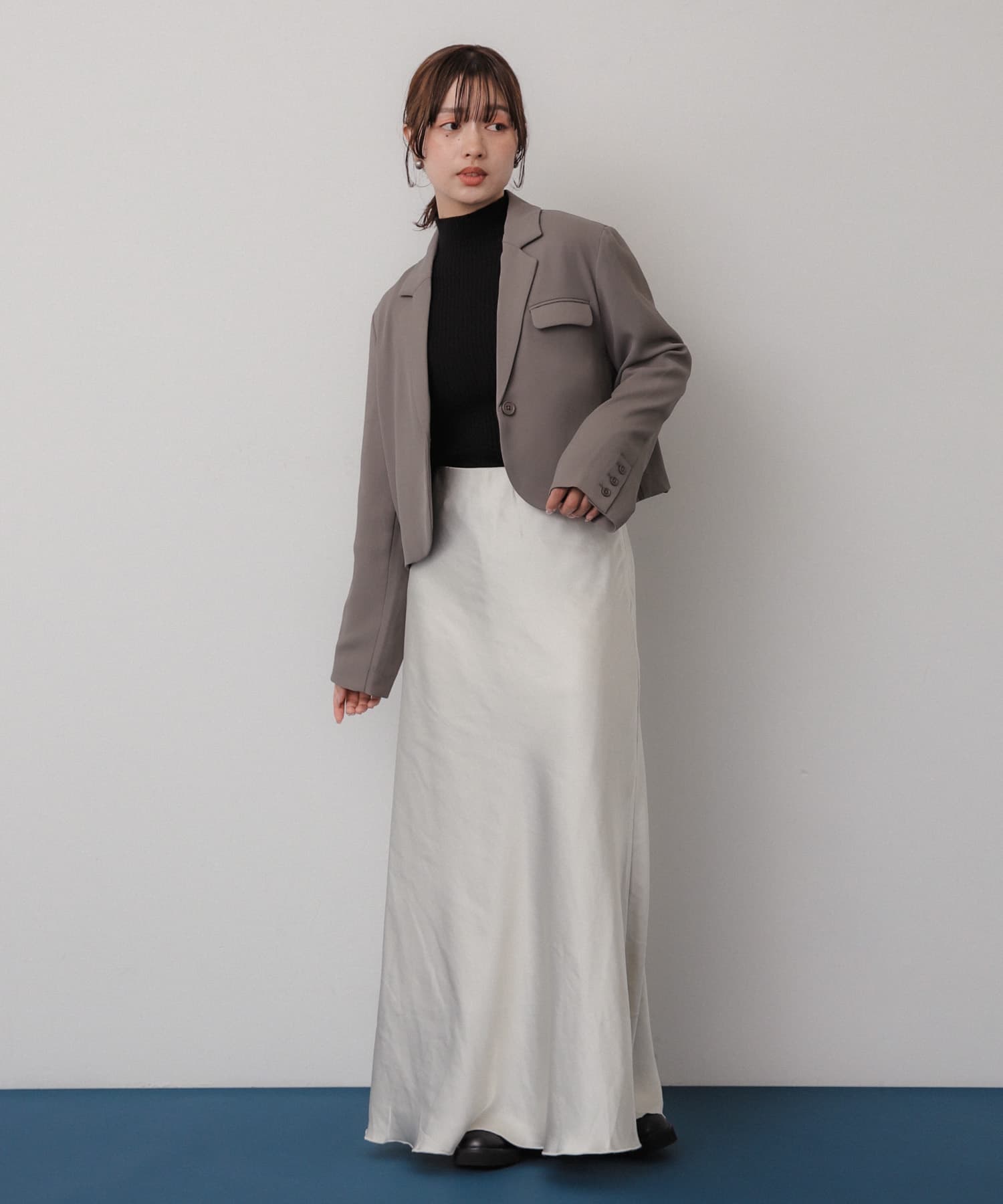 身長：158cm サイズ：one