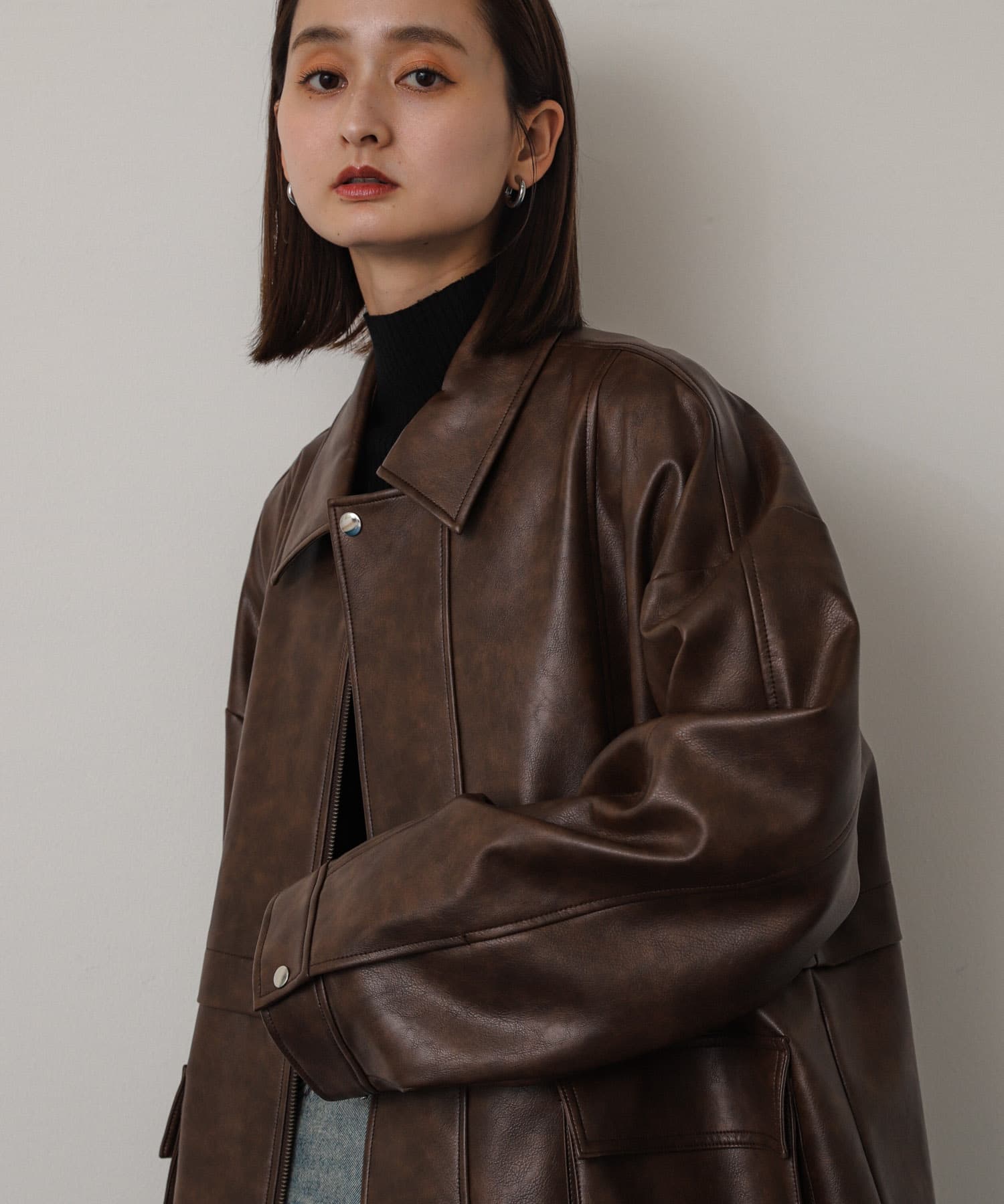 身長：169cm サイズ：one