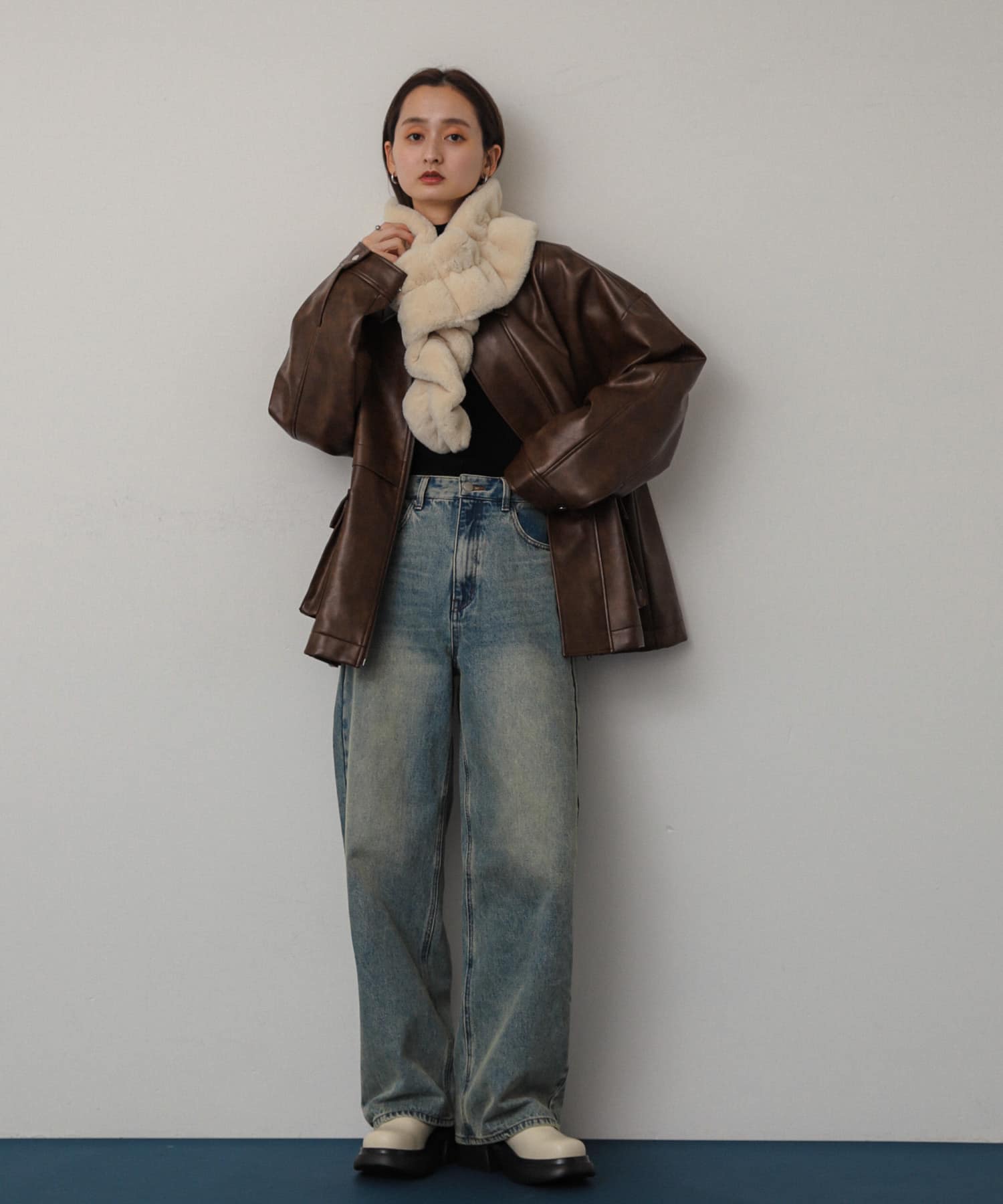身長：169cm サイズ：one