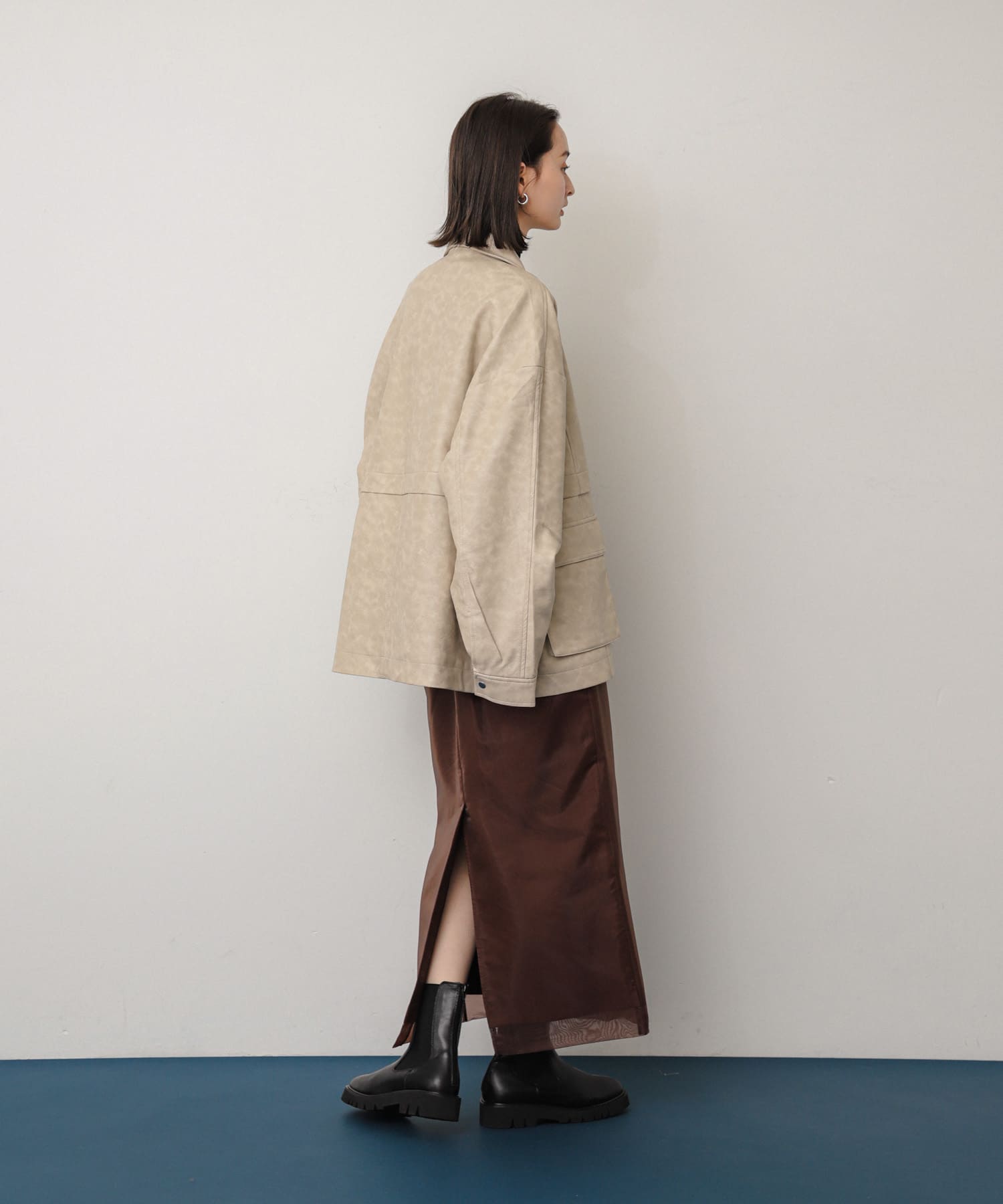 身長：169cm サイズ：one