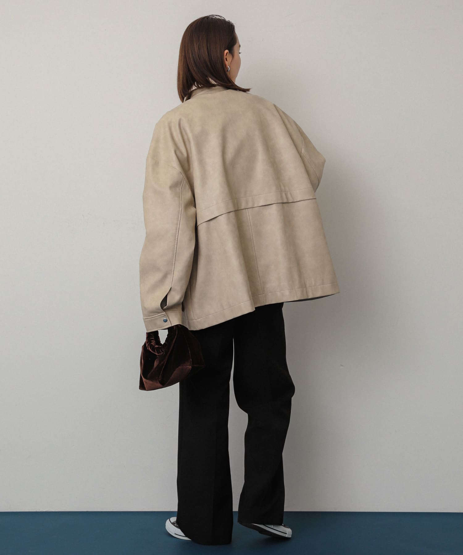 身長：169cm サイズ：one