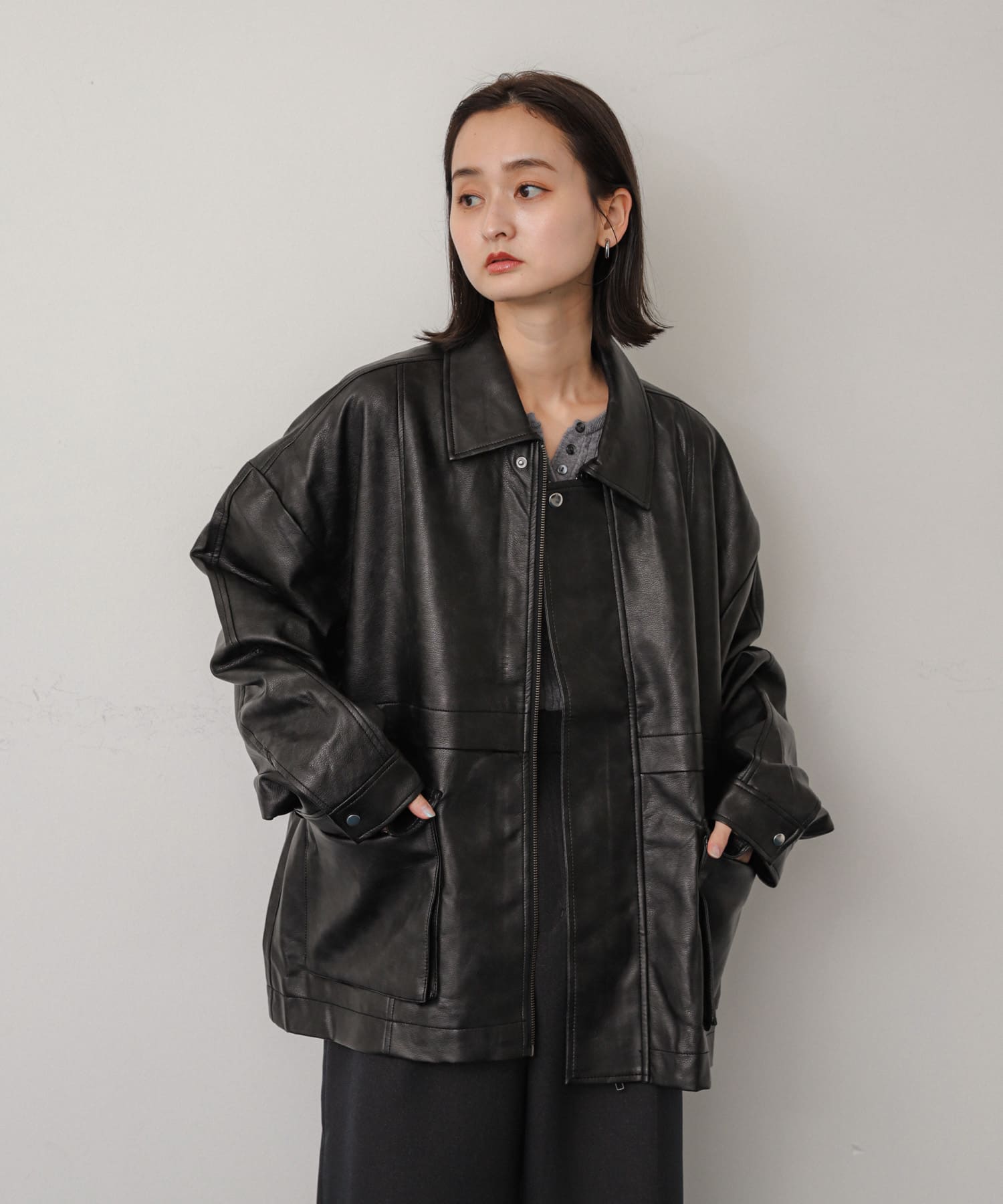 身長：169cm サイズ：one