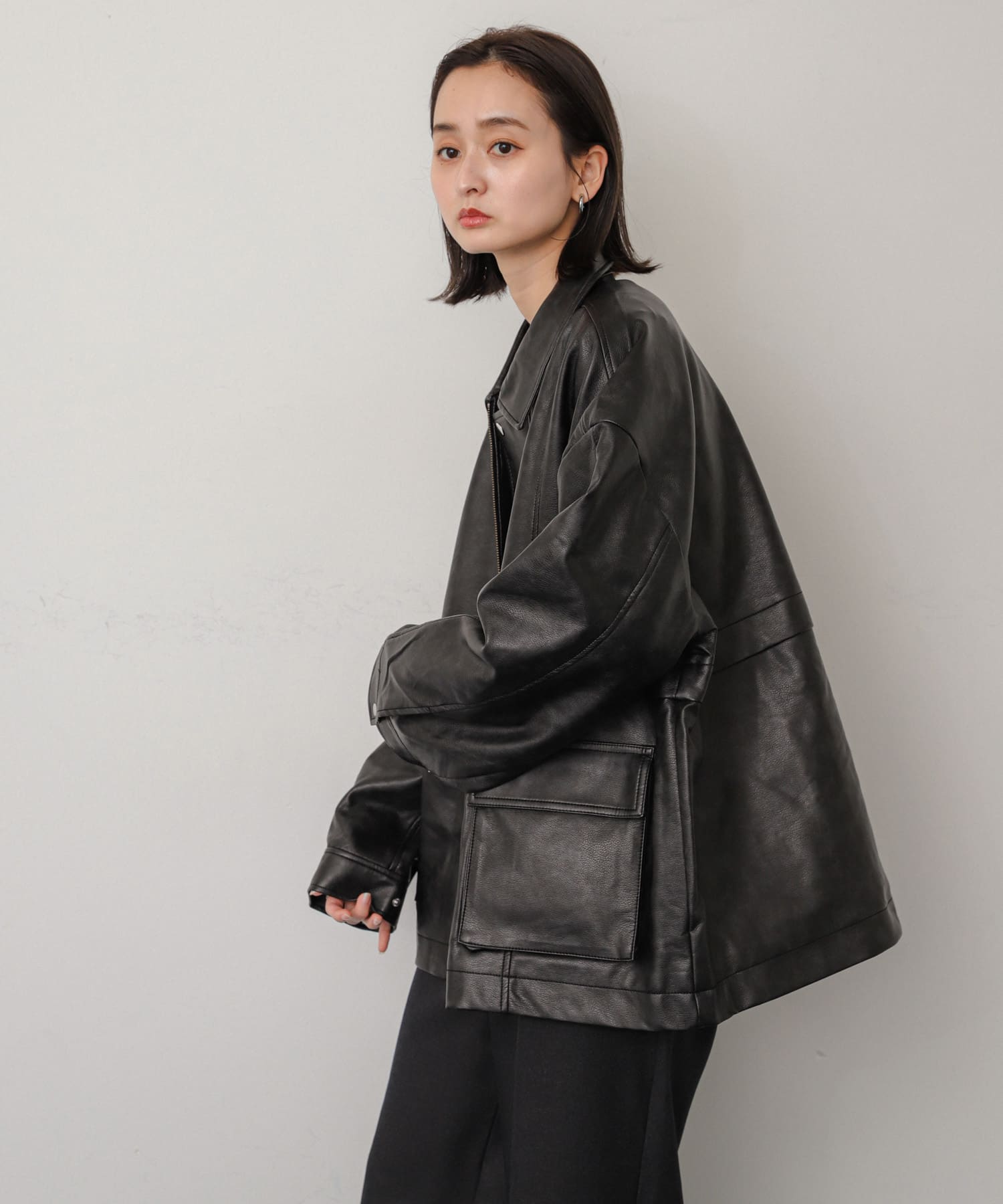 身長：169cm サイズ：one