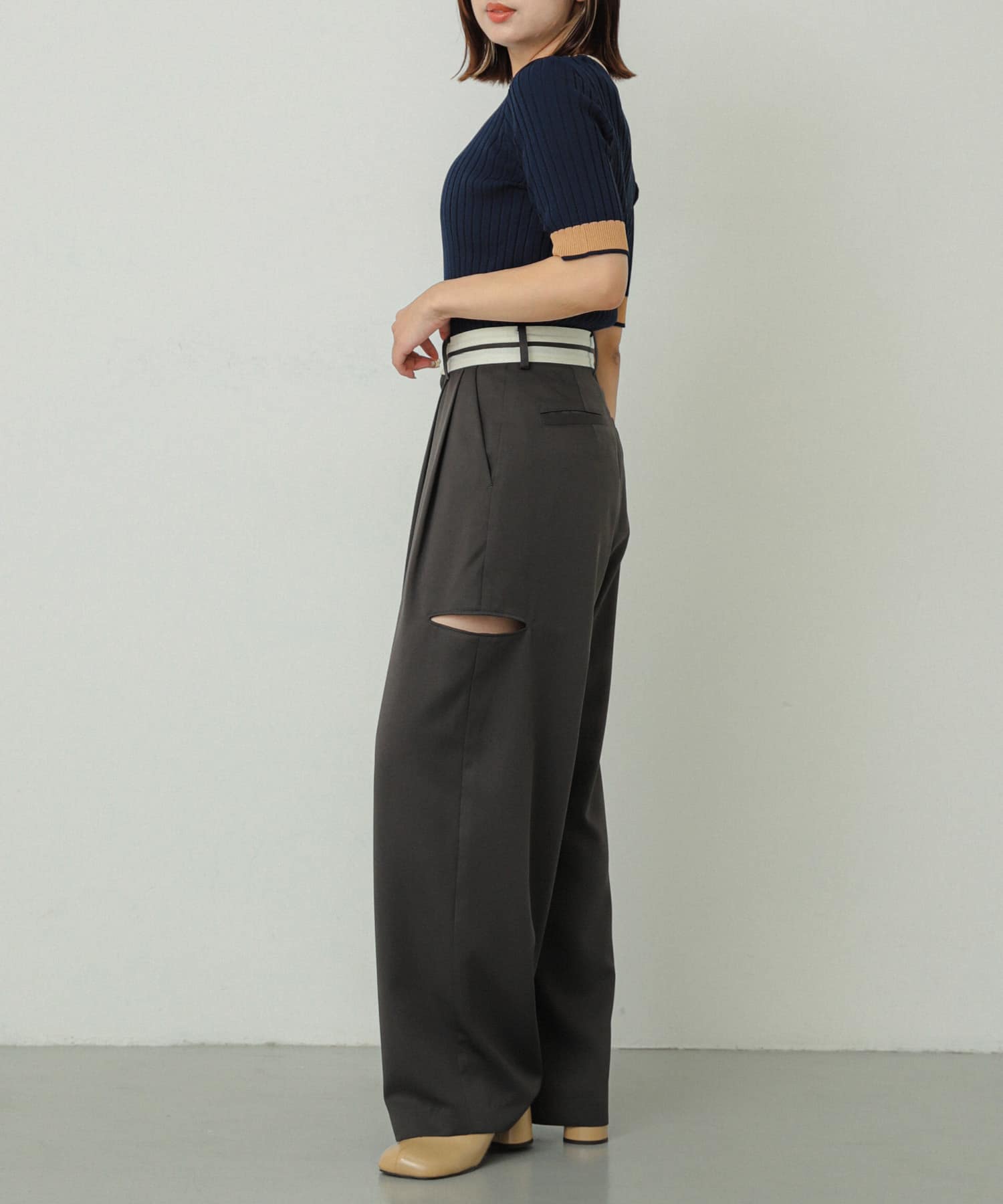 オブリークトゥサボ BEIGE M