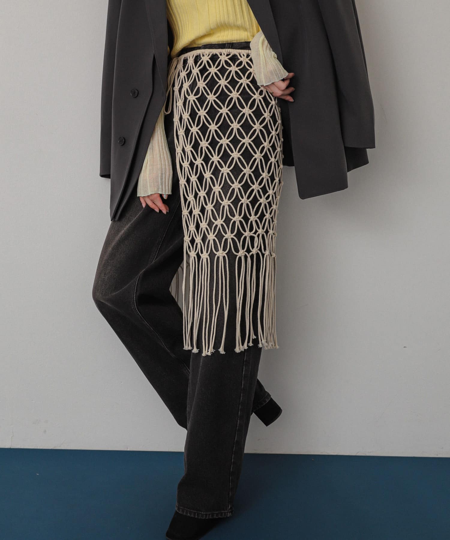 身長：169cm サイズ：one