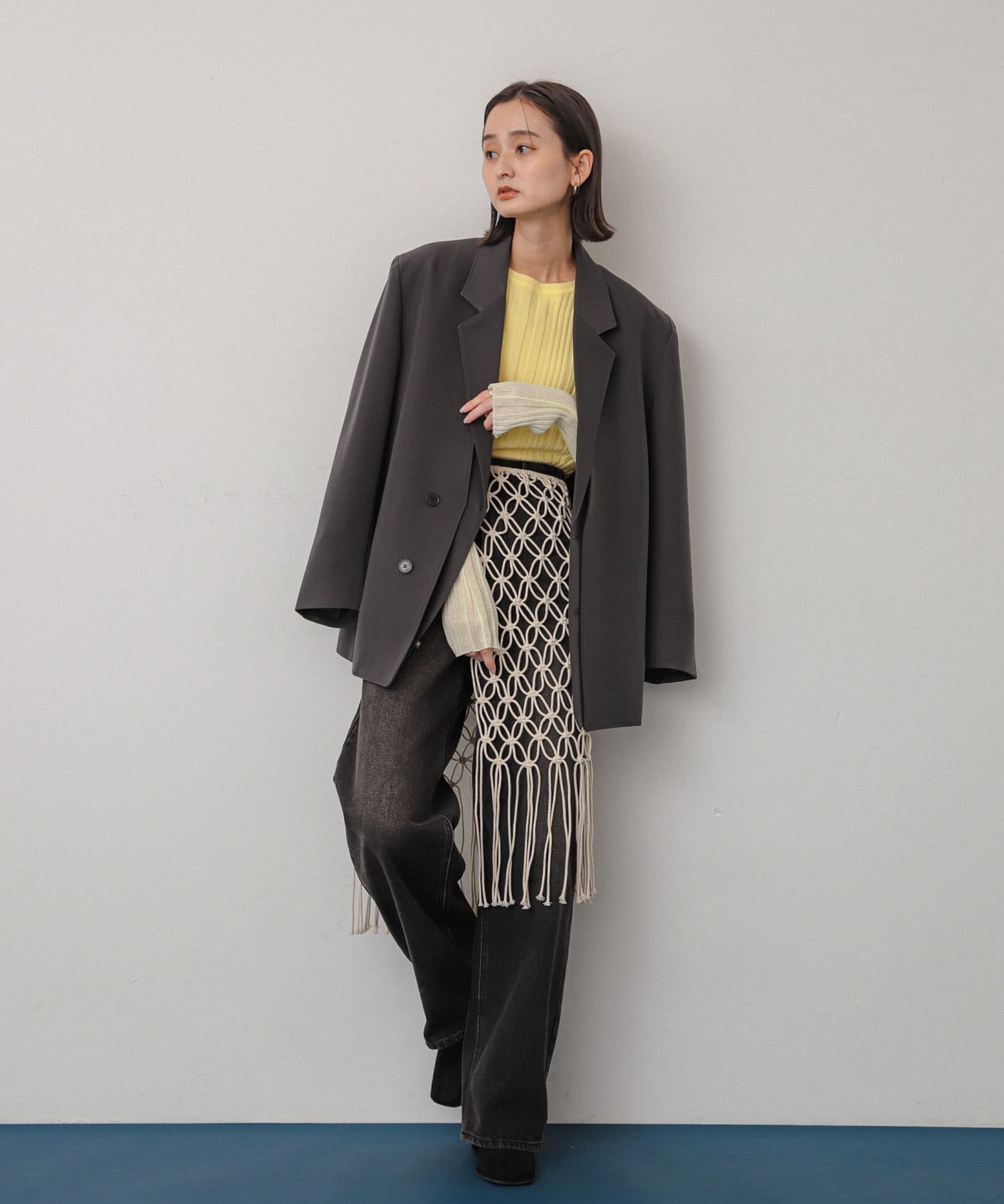 身長：169cm サイズ：one