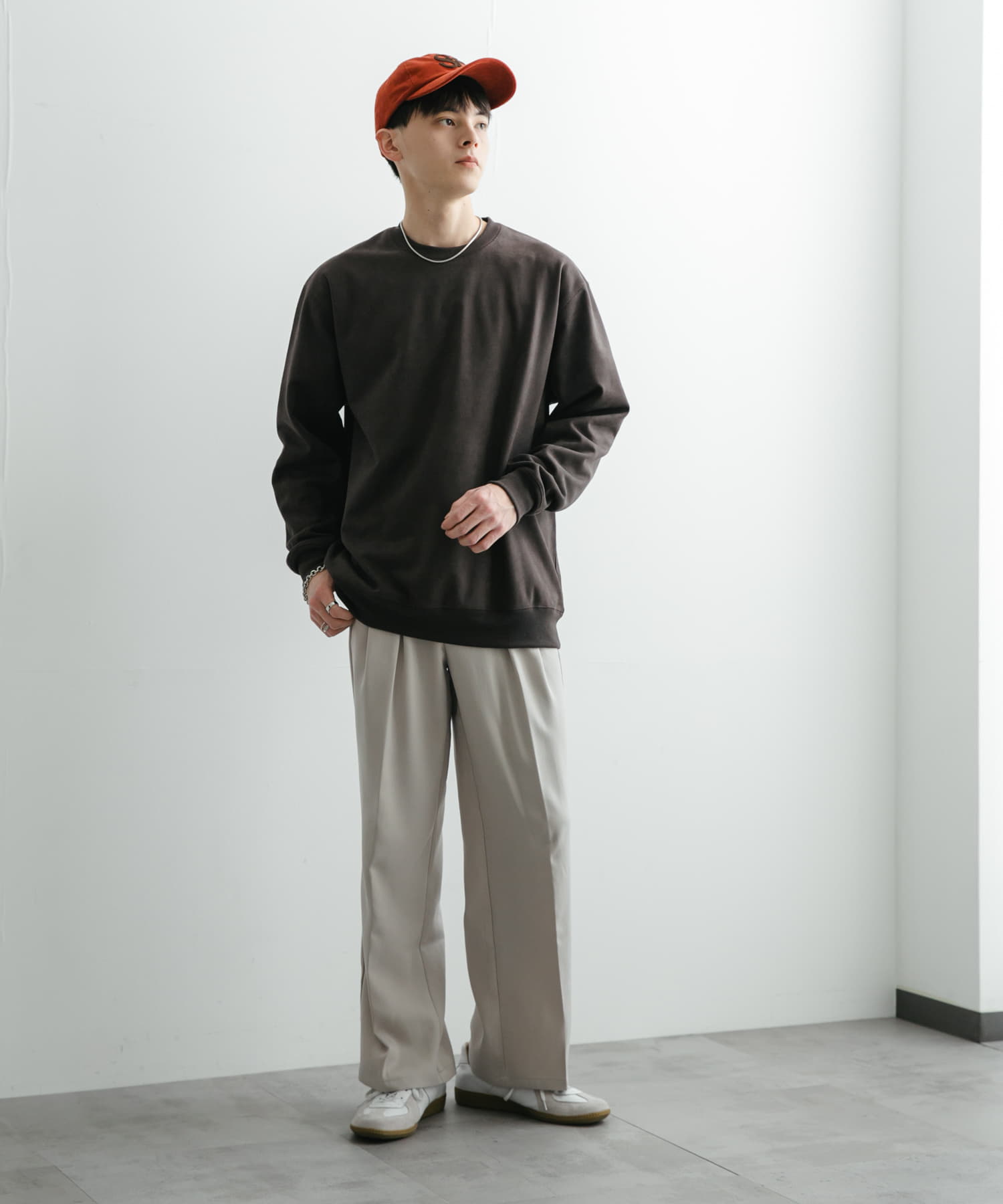 身長：173cm サイズ：L