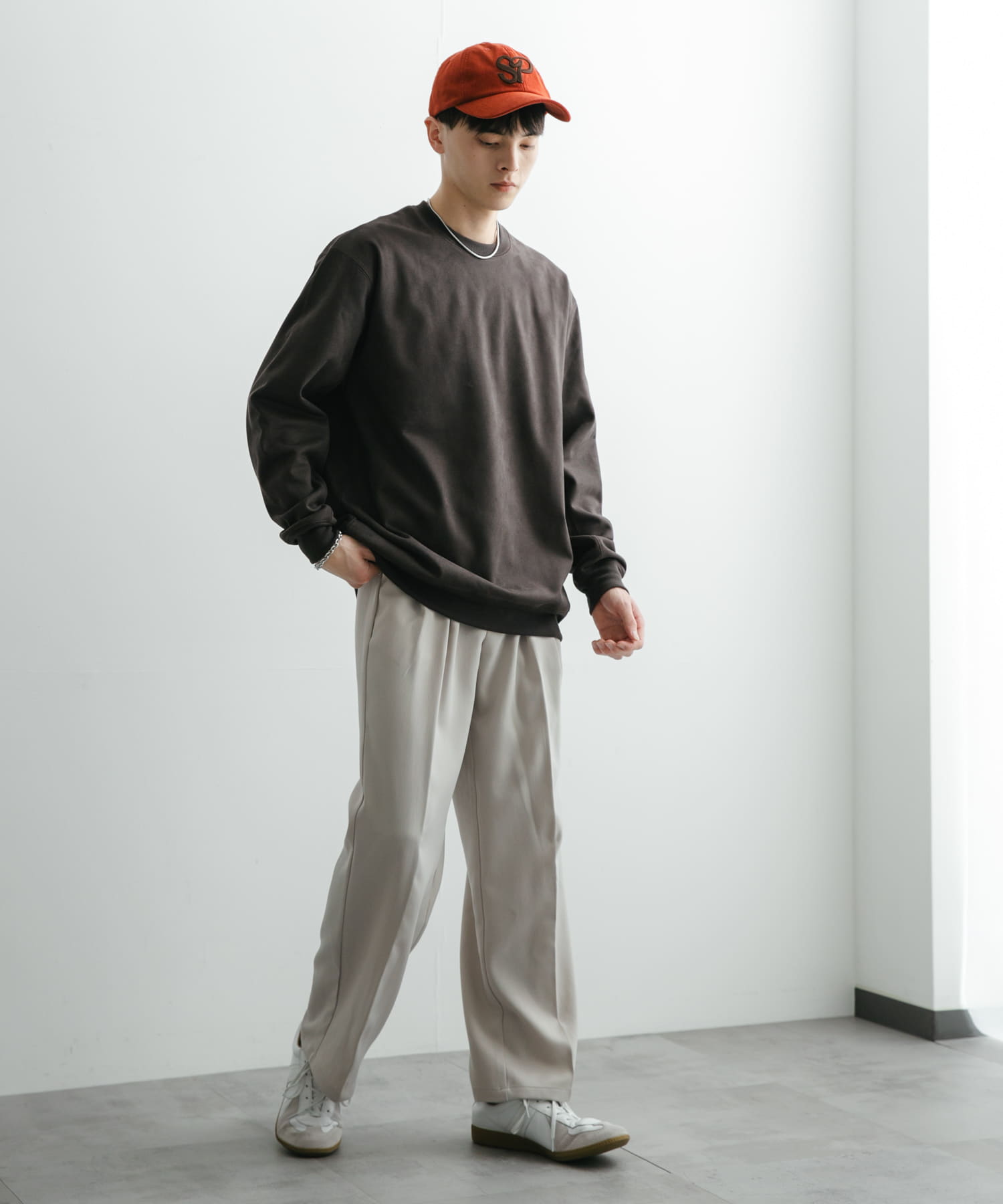 身長：173cm サイズ：L