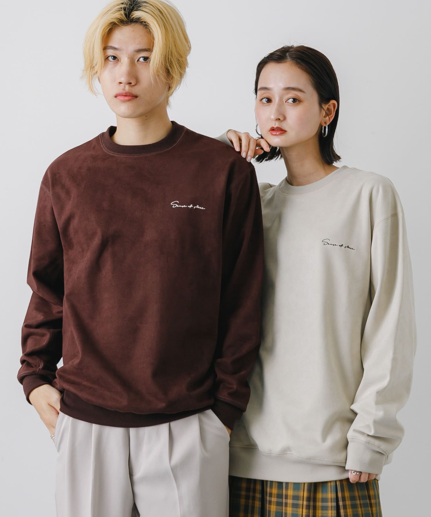 身長：176cm サイズ：L / 身長：169cm サイズ：M