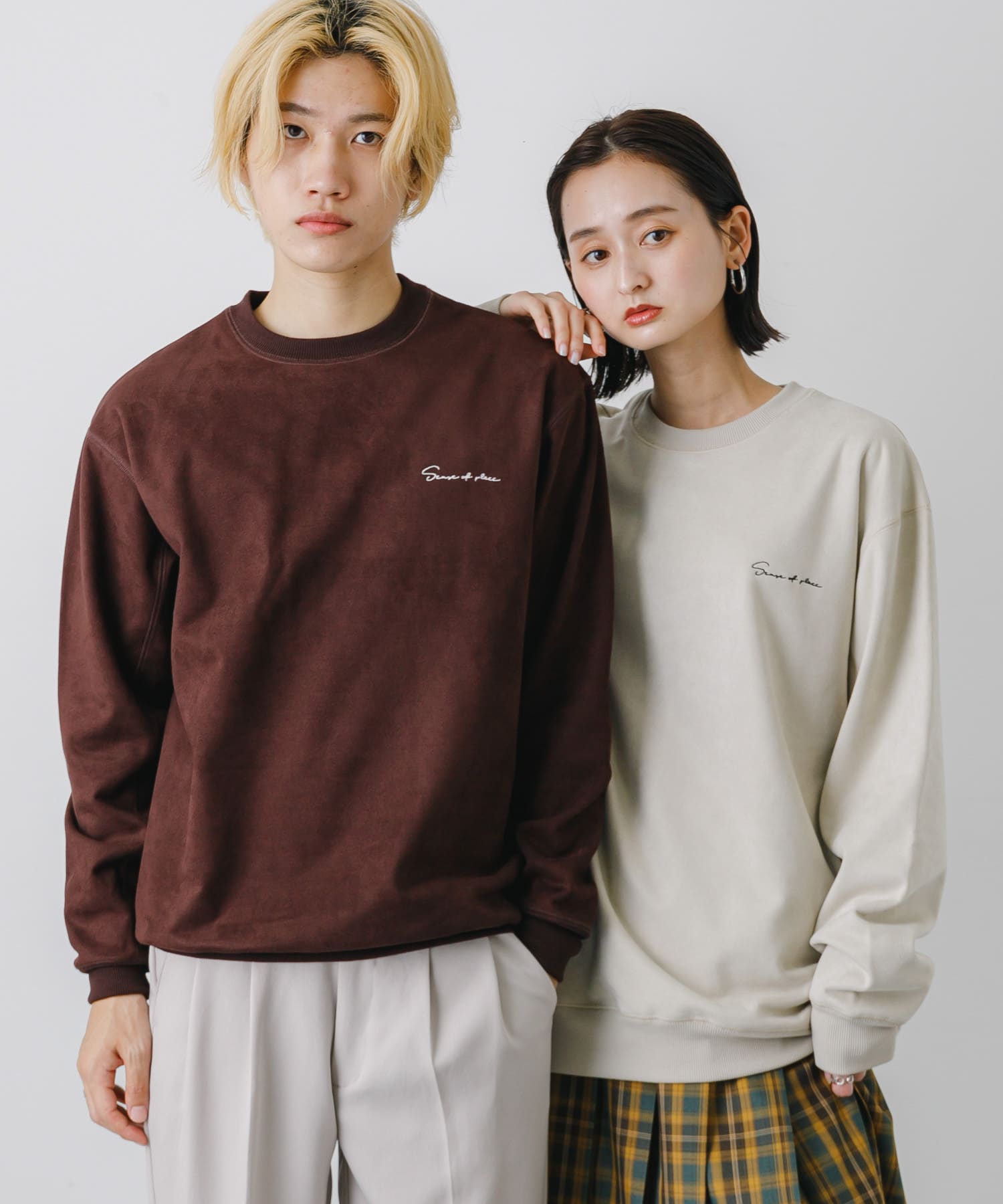 身長：176cm サイズ：L / 身長：169cm サイズ：M