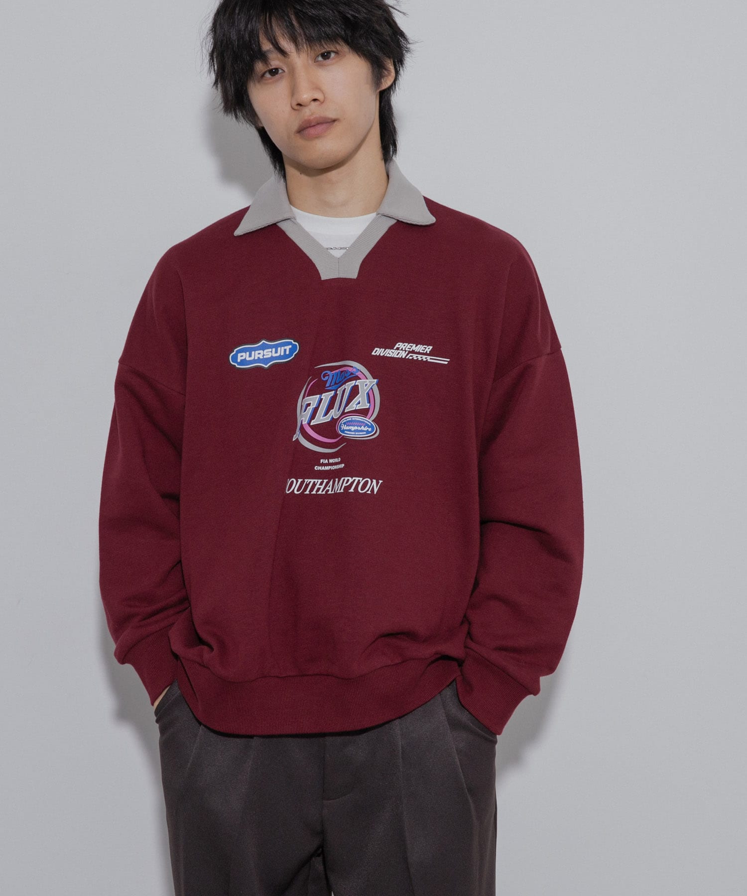 Game Graphic Long-Sleeve Sweat