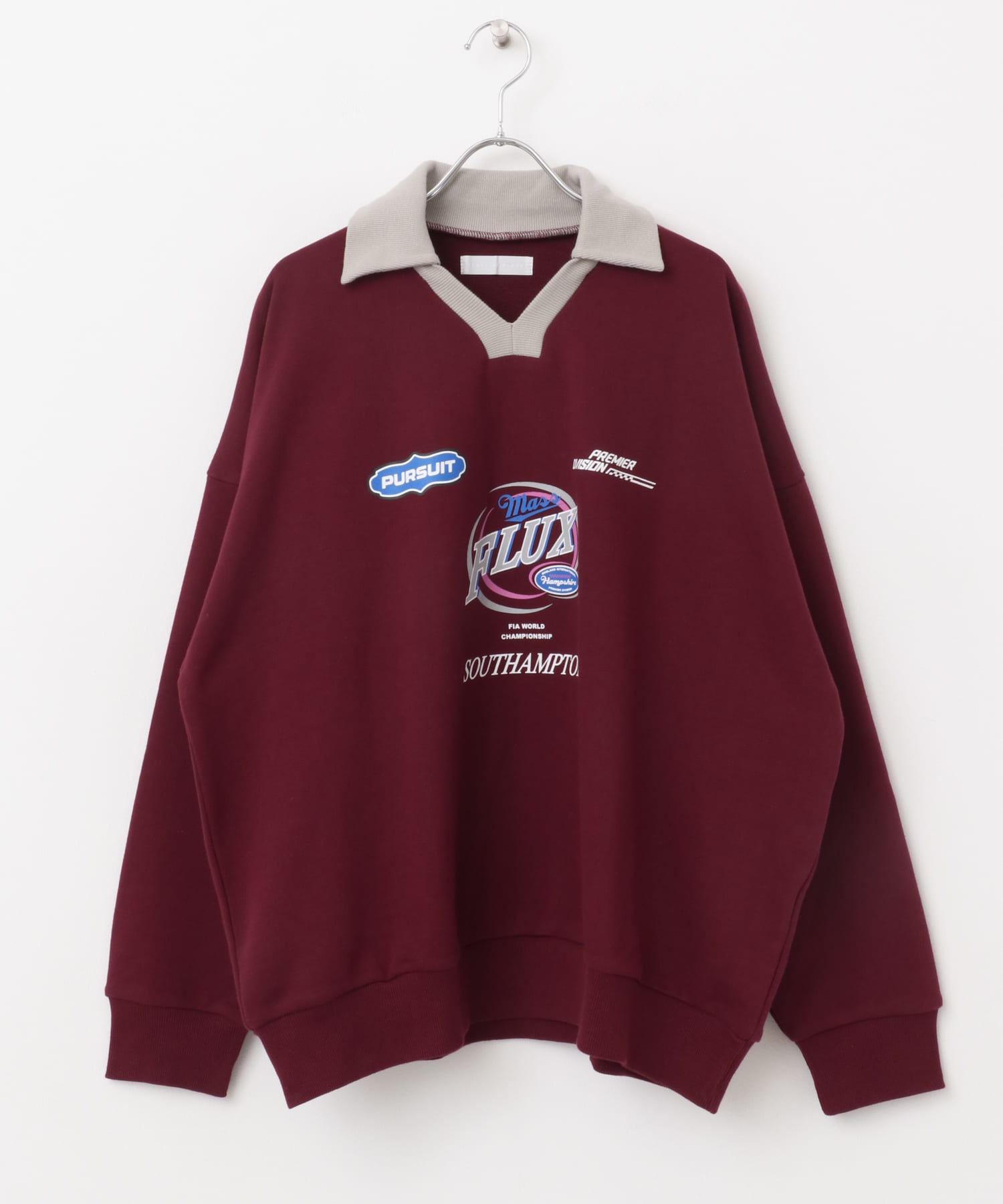 Game Graphic Long-Sleeve Sweat RED M