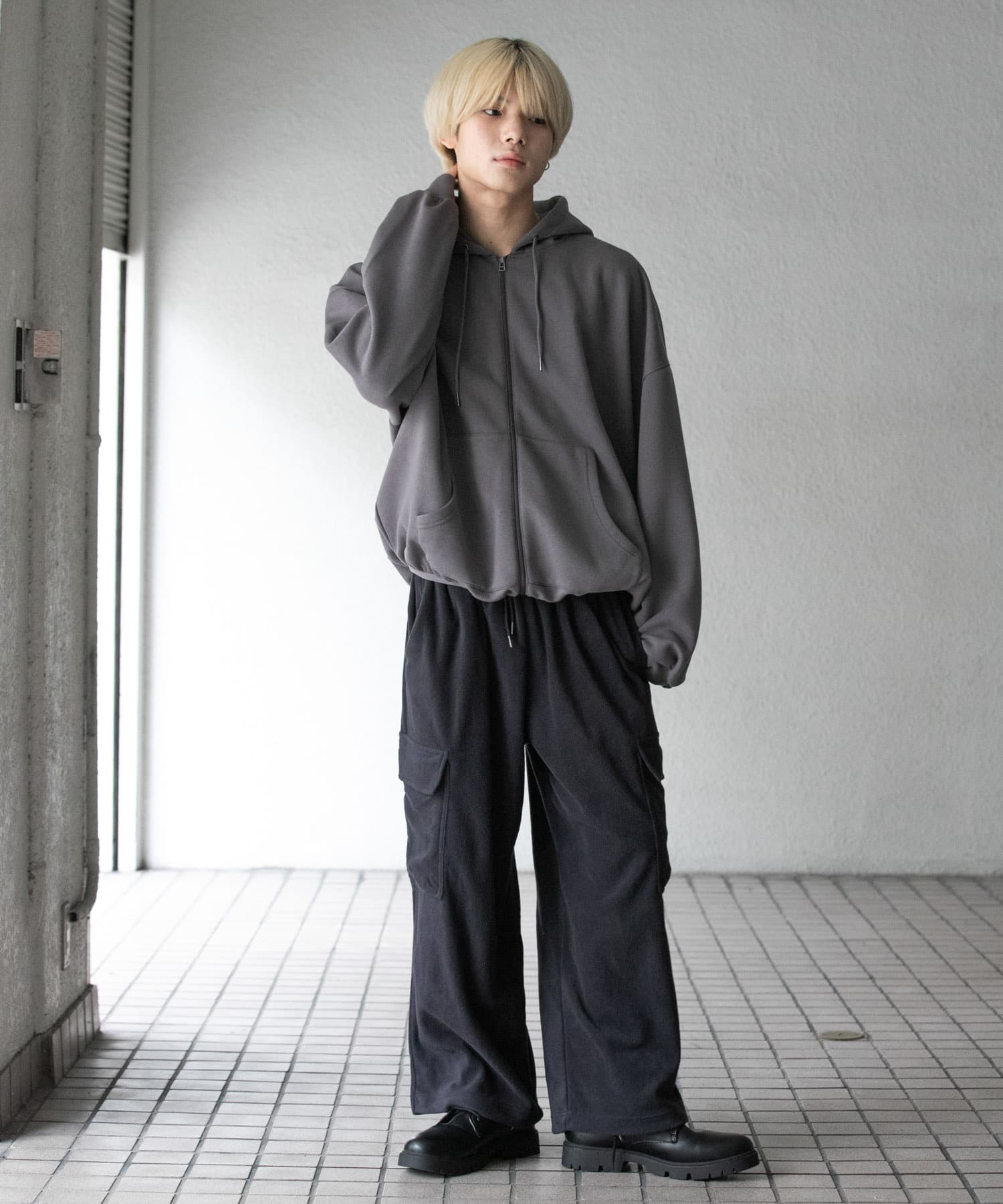 身長：177cm サイズ：L