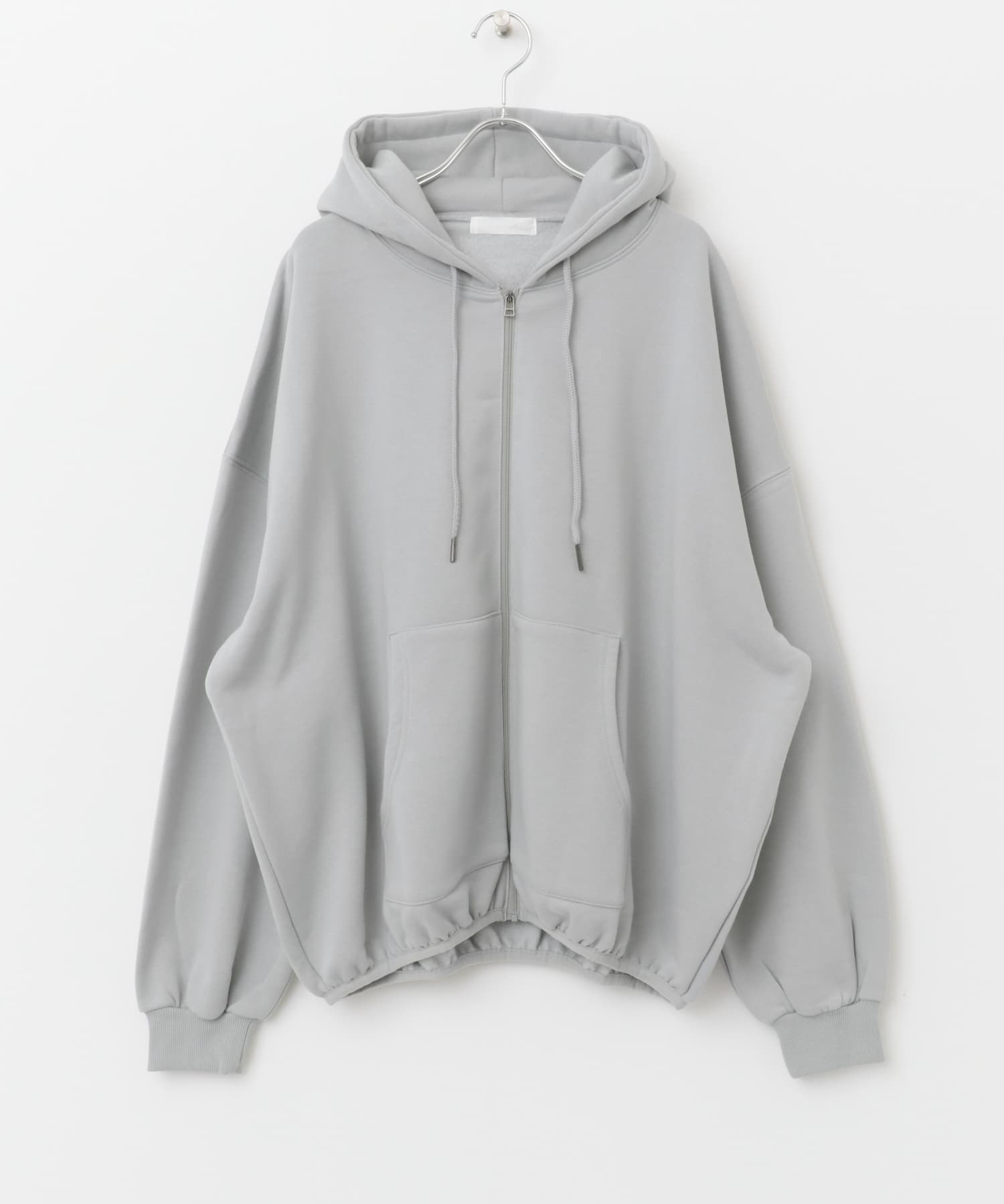 バルーンzipルーズパーカー