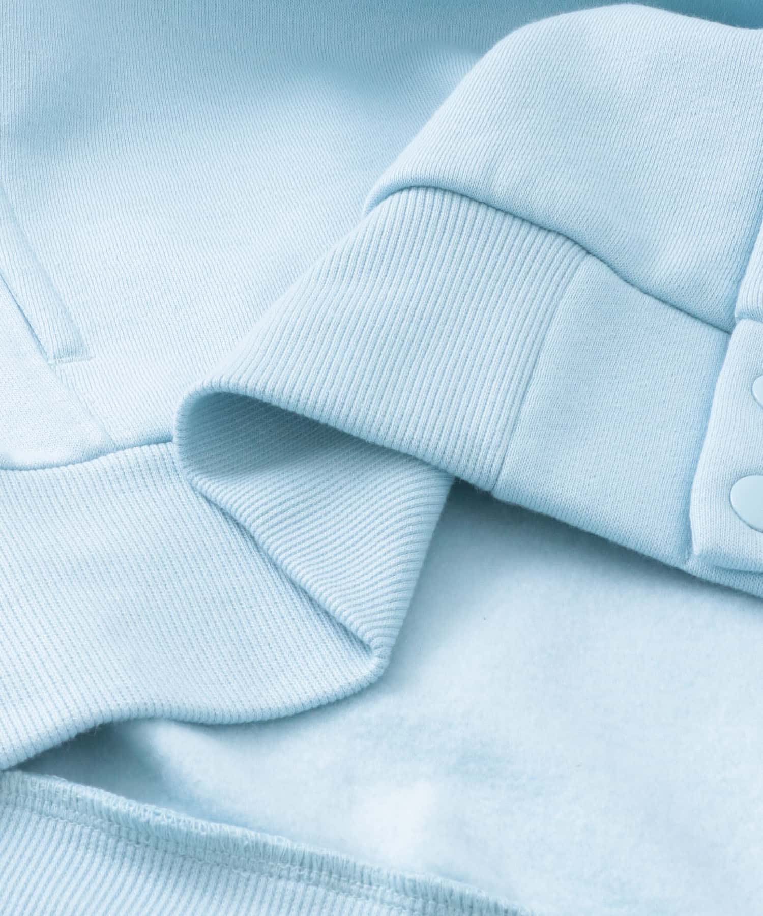 シシュウスウェットブルゾン L.BLUE M