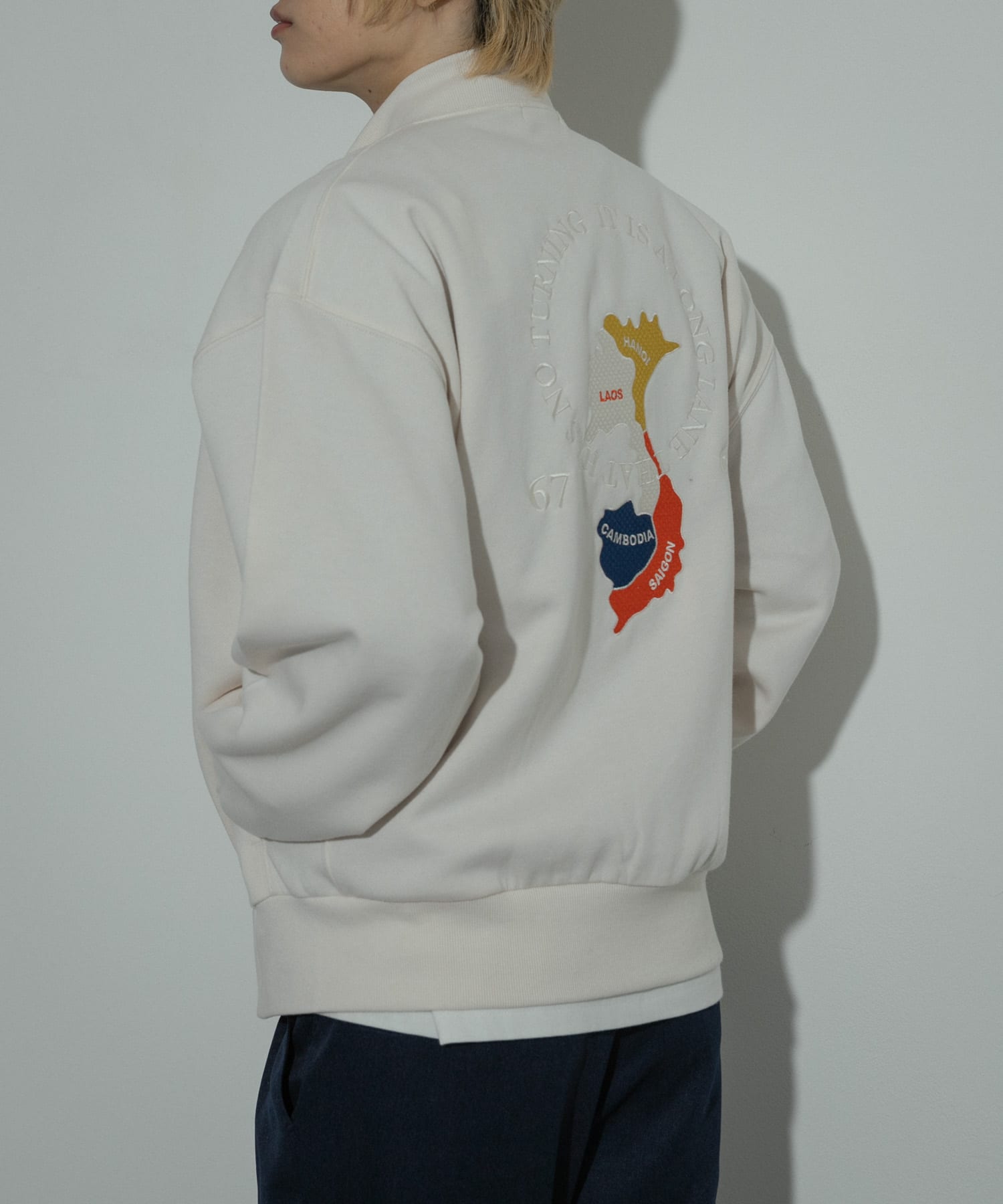 身長：176cm サイズ：L