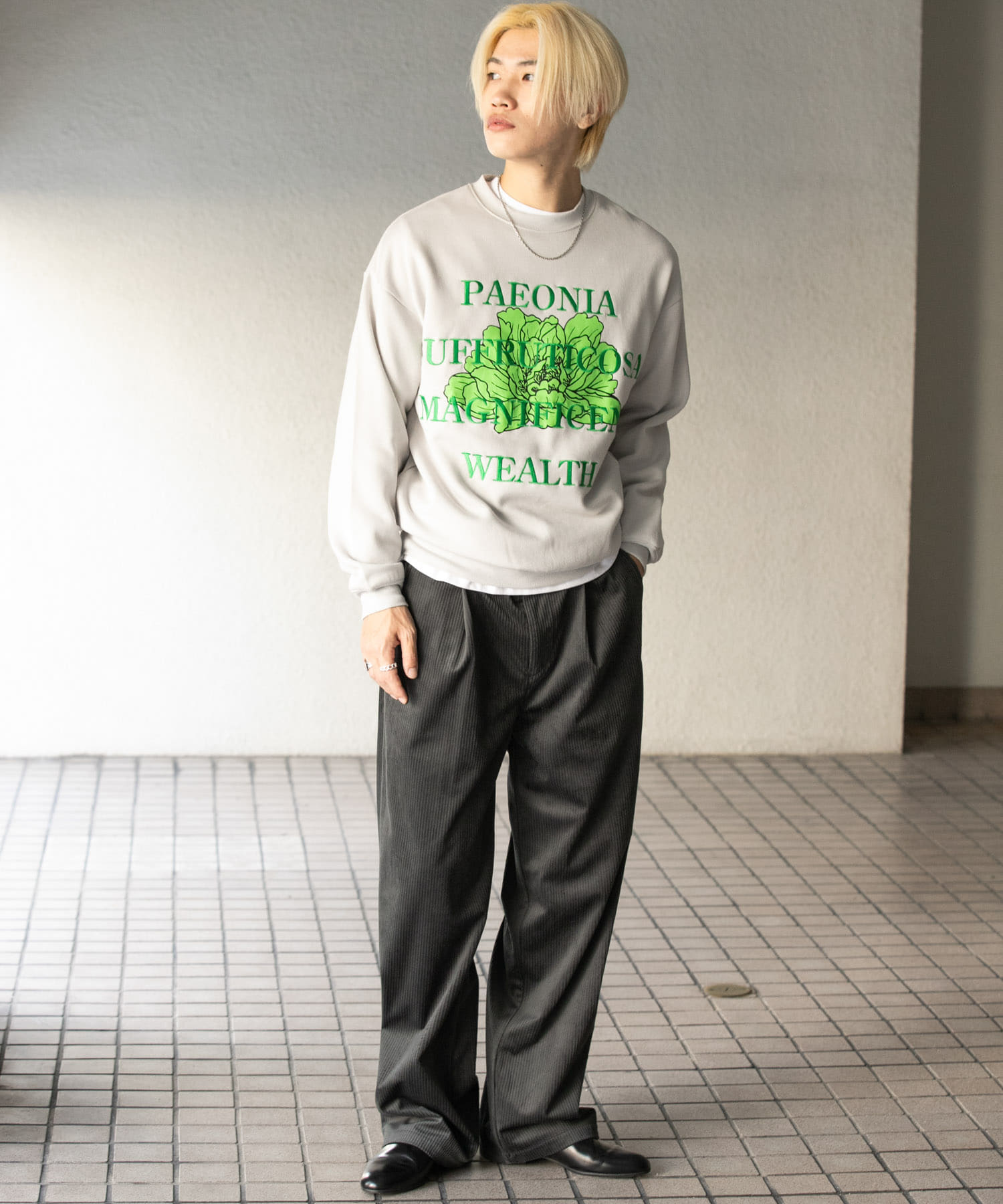 身長：176cm サイズ：L