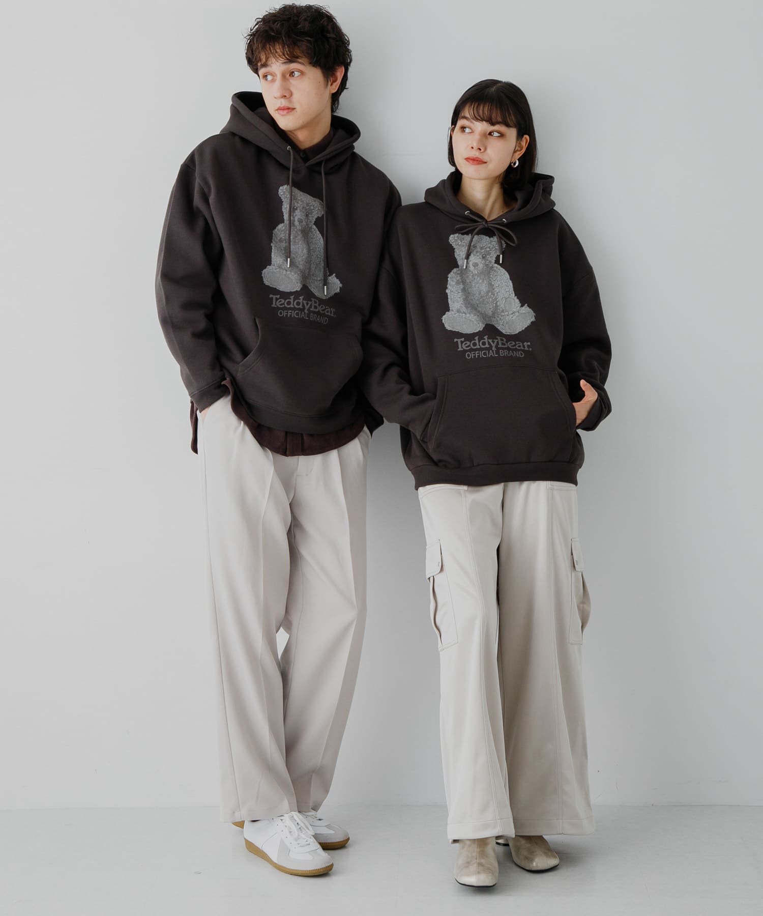 身長：184cm サイズ：L / 身長：168cm サイズ：M