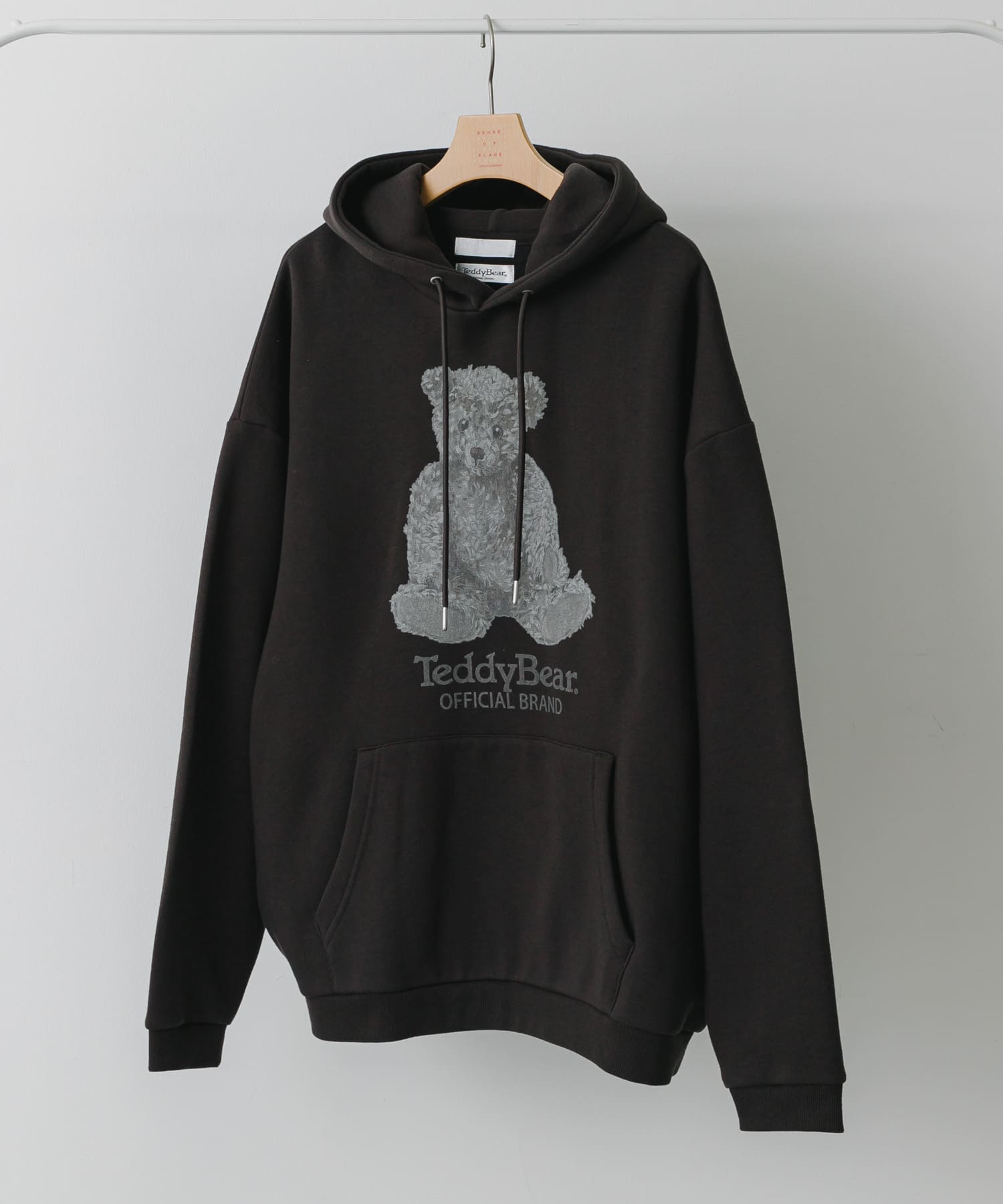 『別注』TeddyBear×SENSE OF PLACE　テディベアパーカー BROWN L