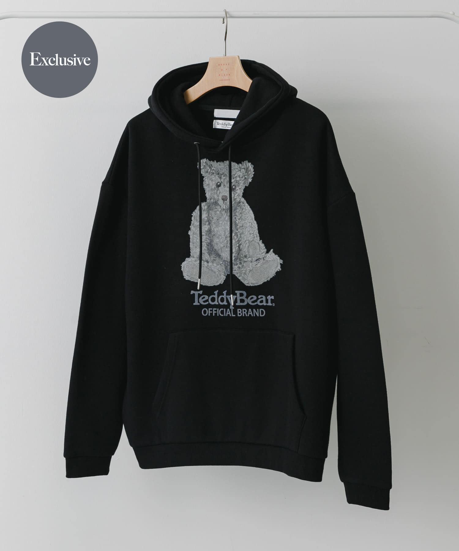 『別注』TeddyBear×SENSE OF PLACE　テディベアパーカー BLACK M