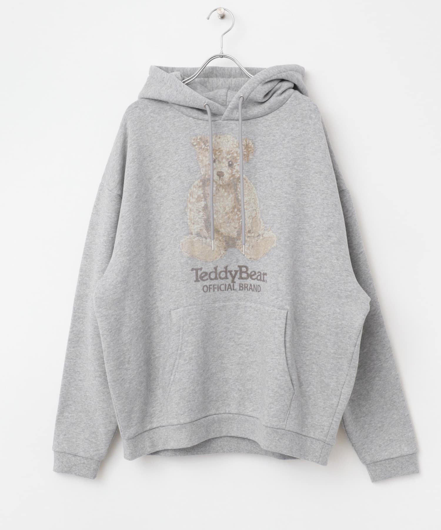 『別注』TeddyBear×SENSE OF PLACE　テディベアパーカー GRAY M