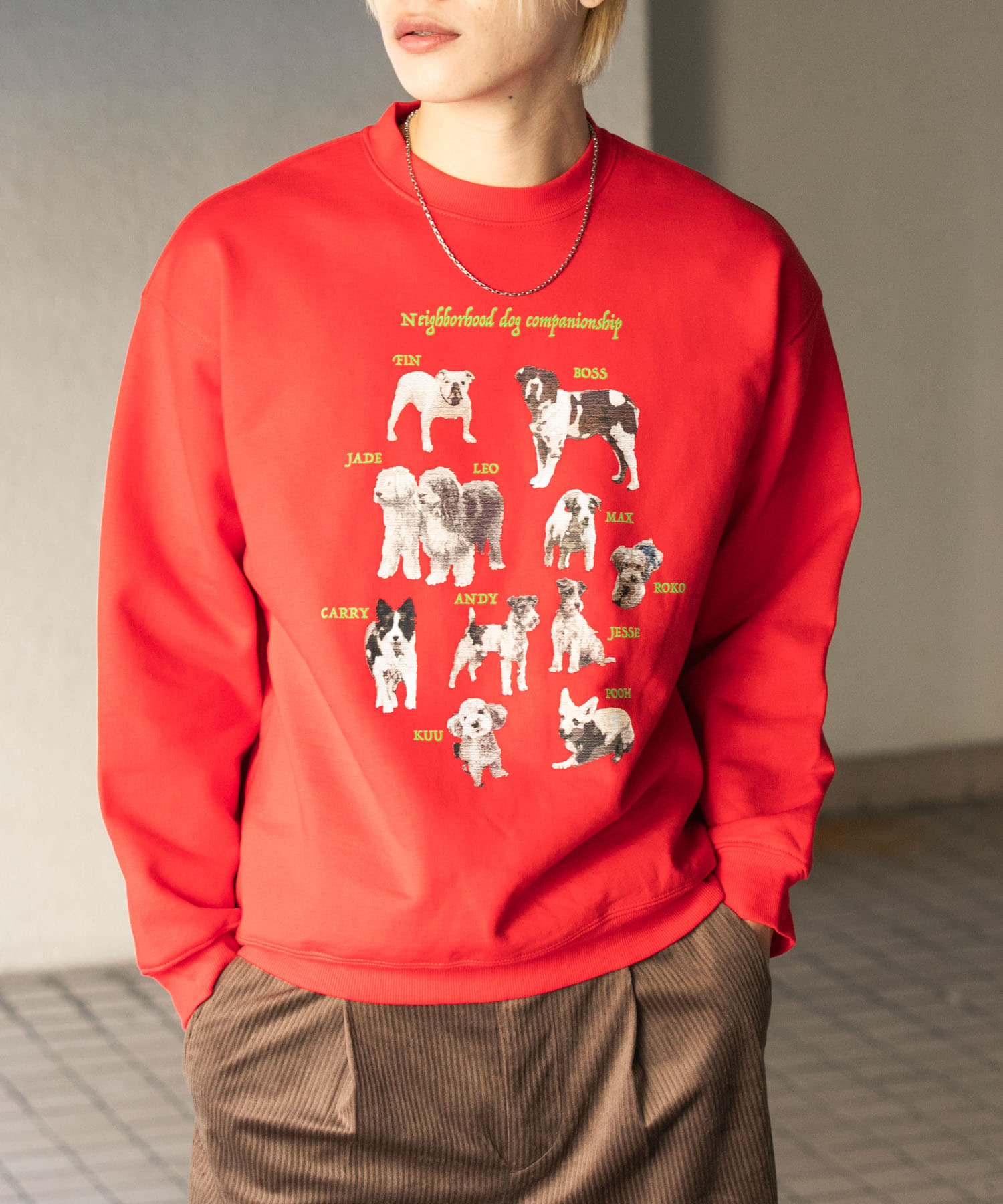 身長：176cm サイズ：L