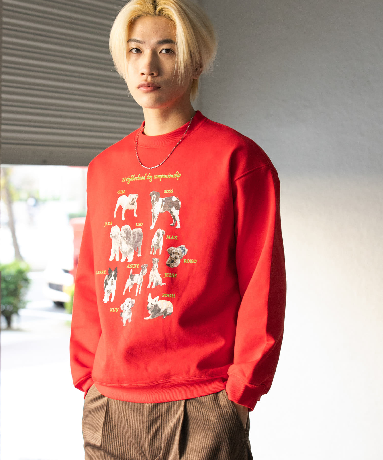 身長：176cm サイズ：L