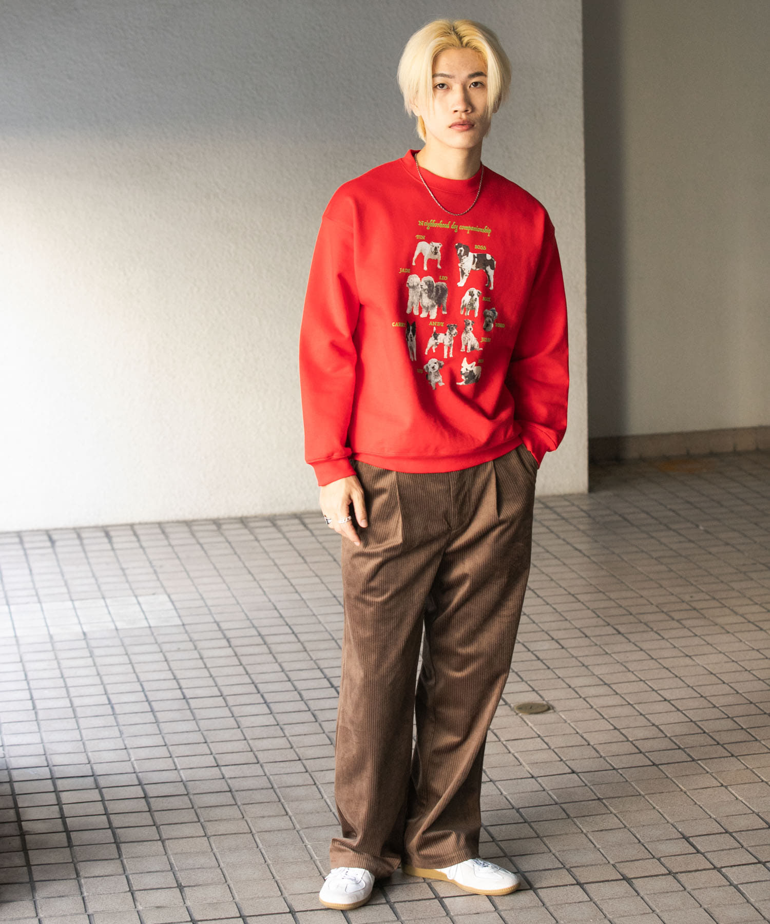 身長：176cm サイズ：L
