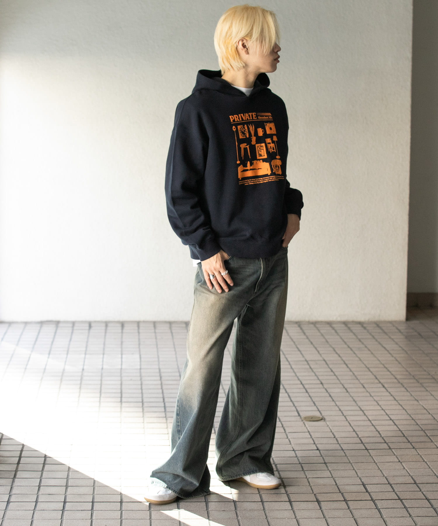 身長：176cm サイズ：L