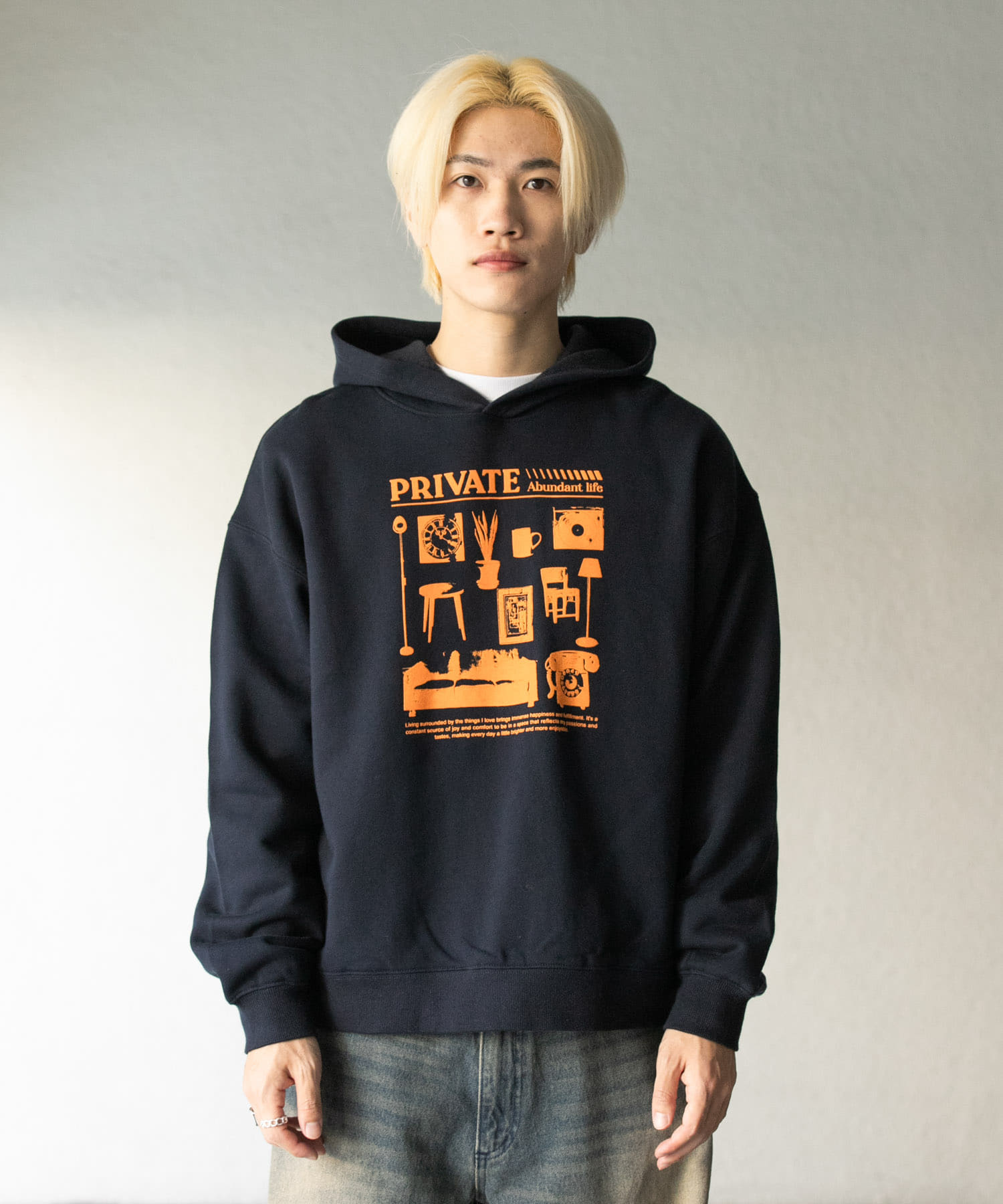 身長：176cm サイズ：L