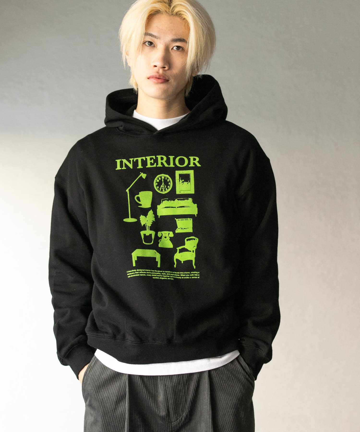 身長：176cm サイズ：L