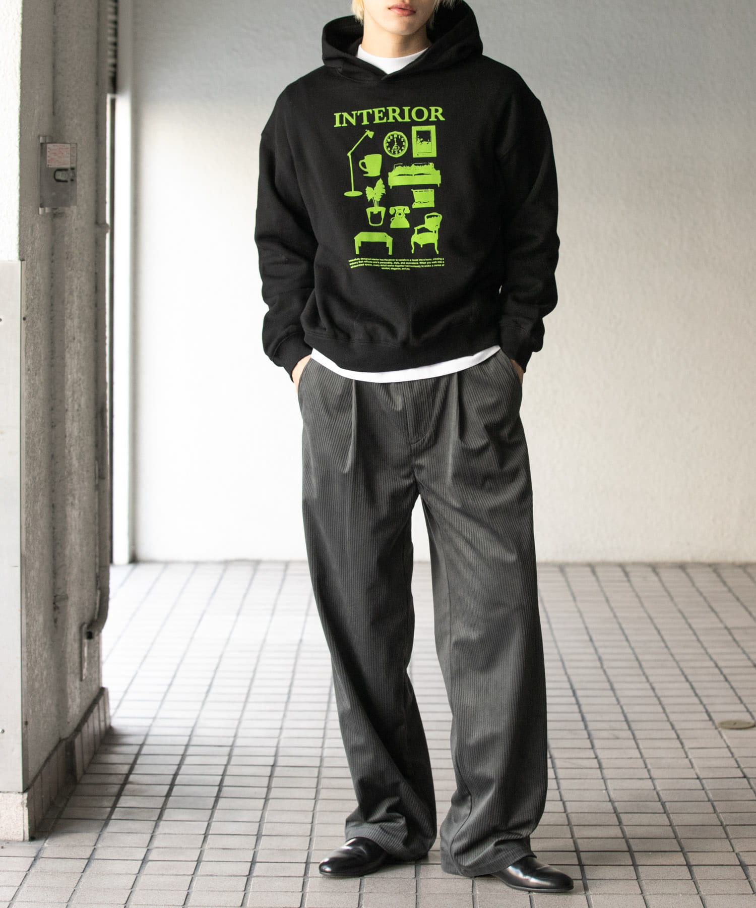 身長：176cm サイズ：L