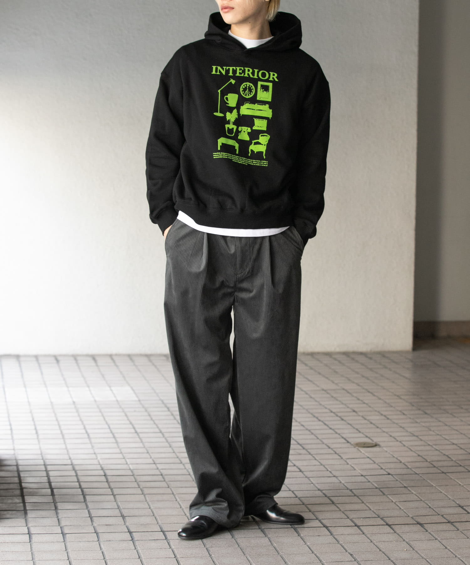 身長：176cm サイズ：L