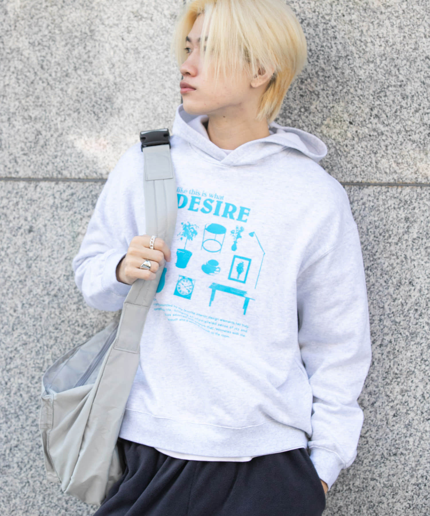 身長：176cm サイズ：M