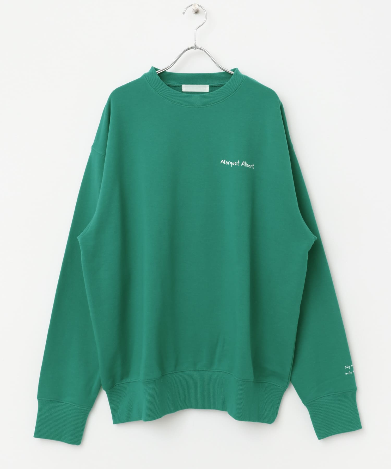 『別注』Albert Marquet ロゴスウェット GREEN M