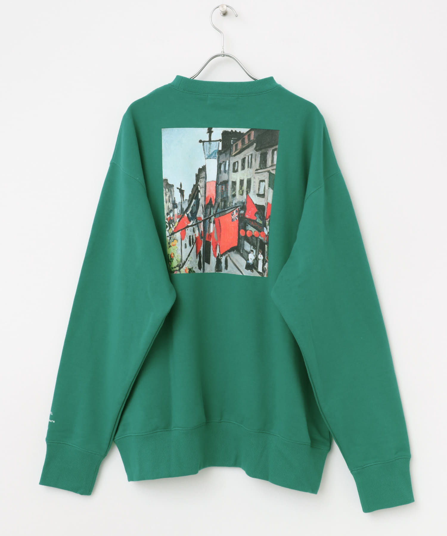 『別注』Albert Marquet ロゴスウェット GREEN M