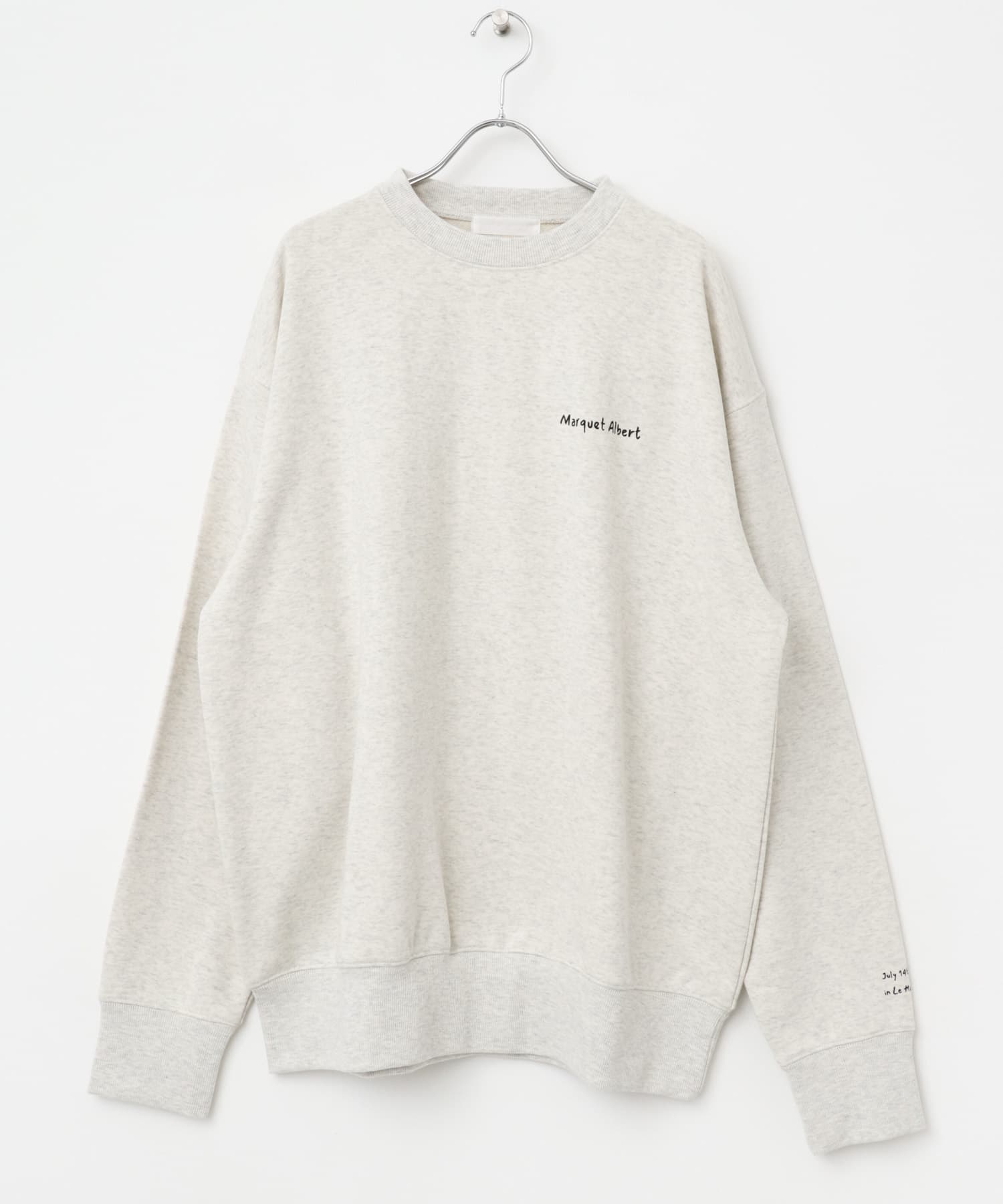 『別注』Albert Marquet ロゴスウェット GRAY M