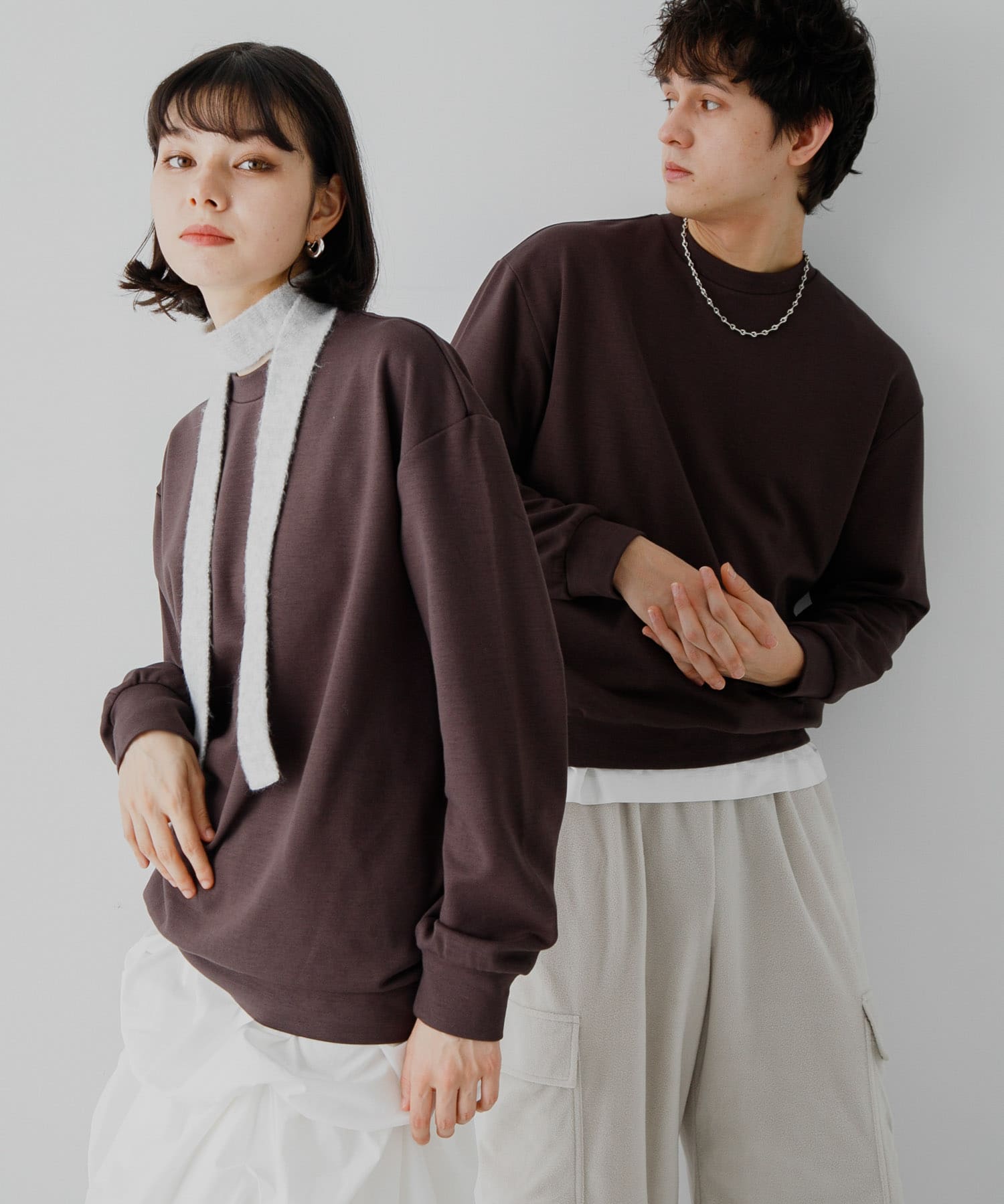 身長：184cm サイズ：L / 身長：168cm サイズ：M