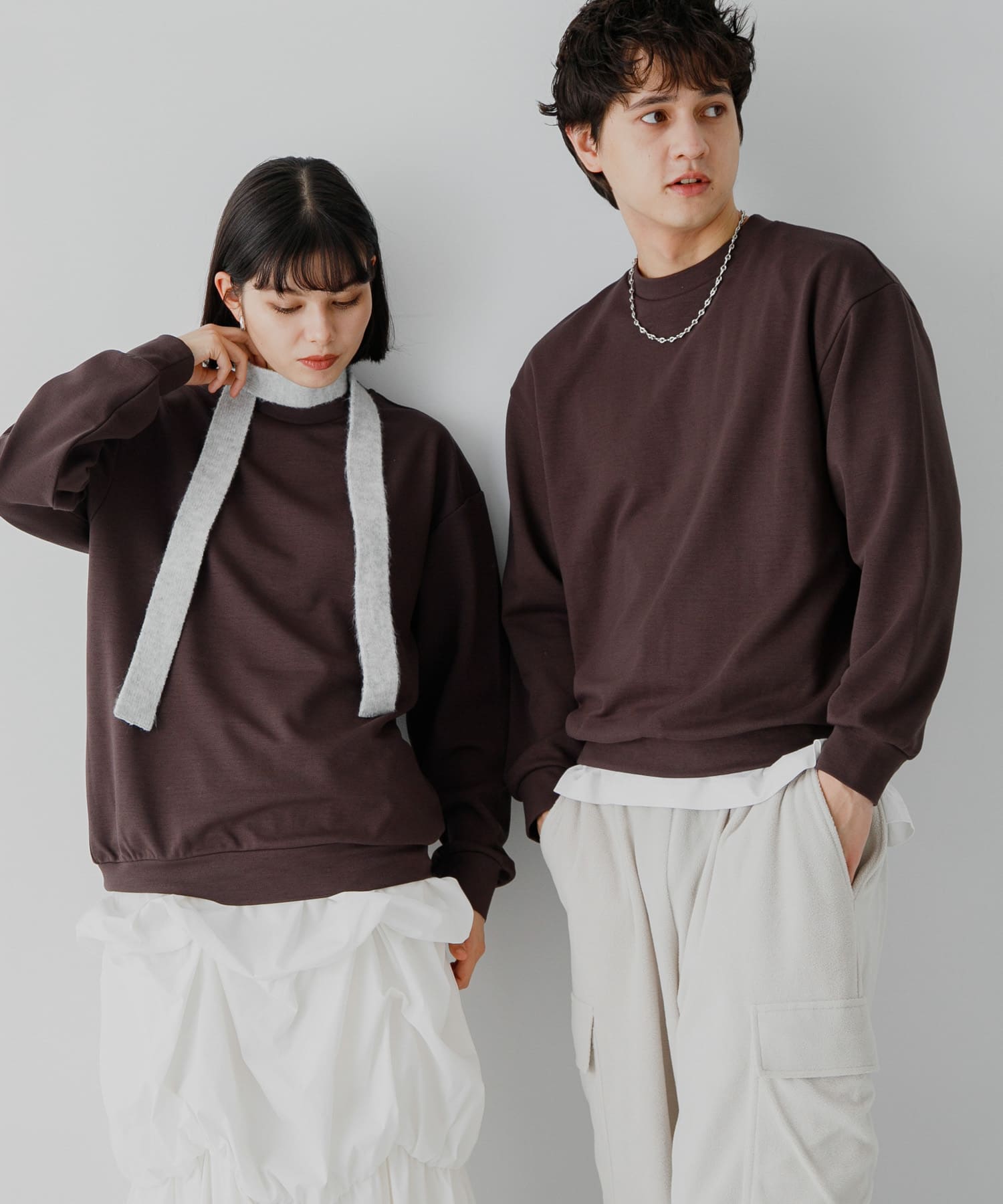 身長：184cm サイズ：L / 身長：168cm サイズ：M