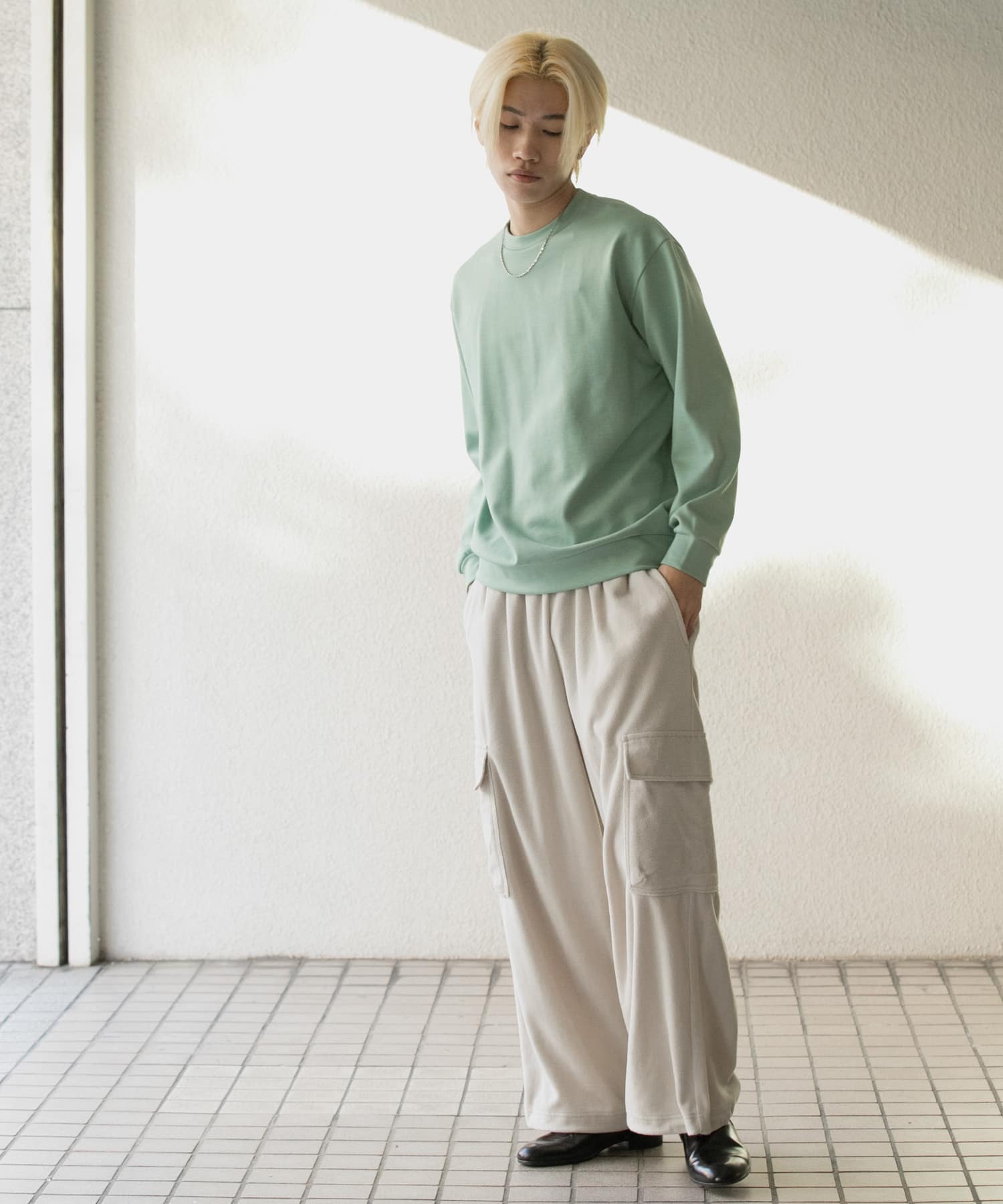 身長：176cm サイズ：L