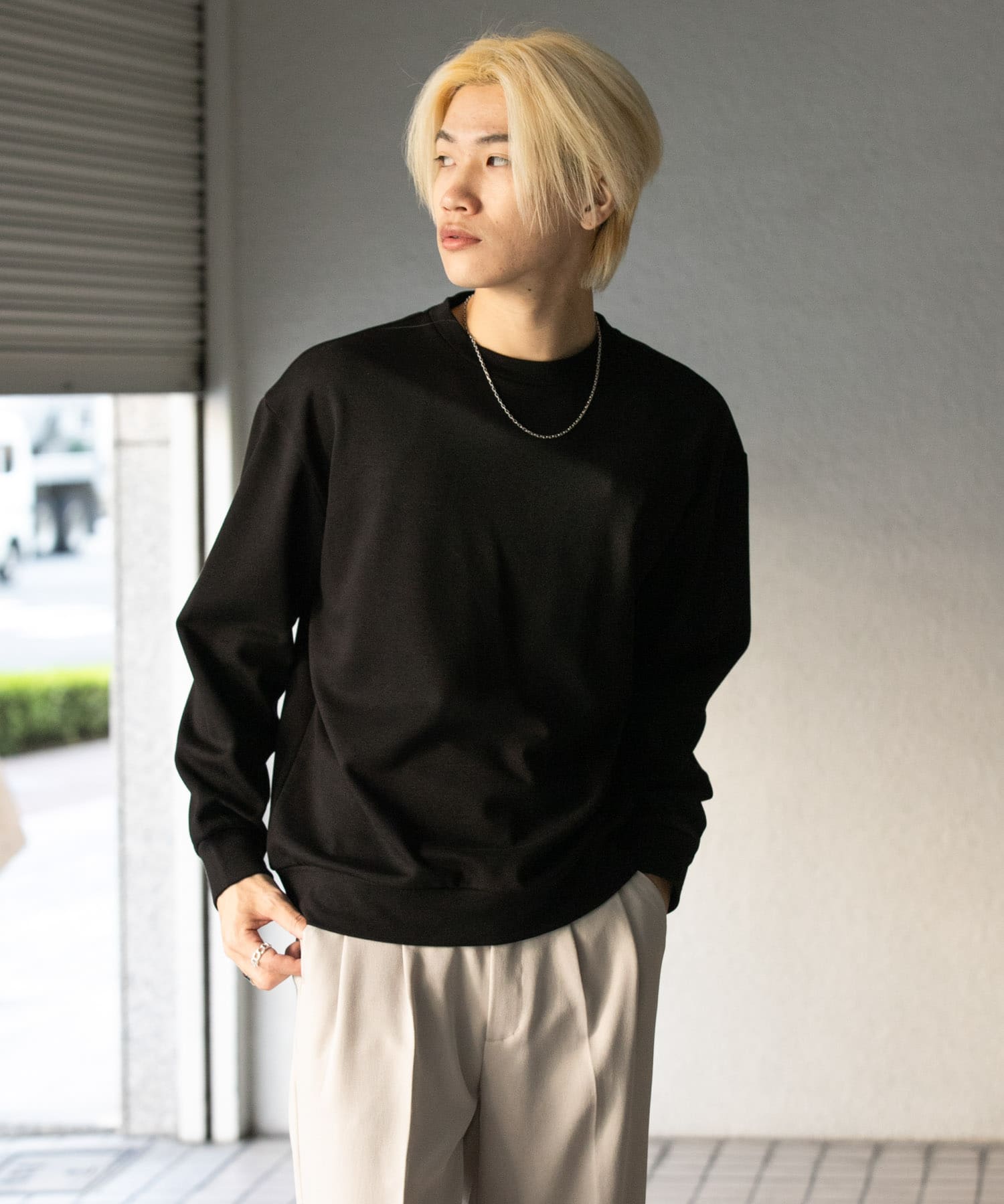 身長：176cm サイズ：L