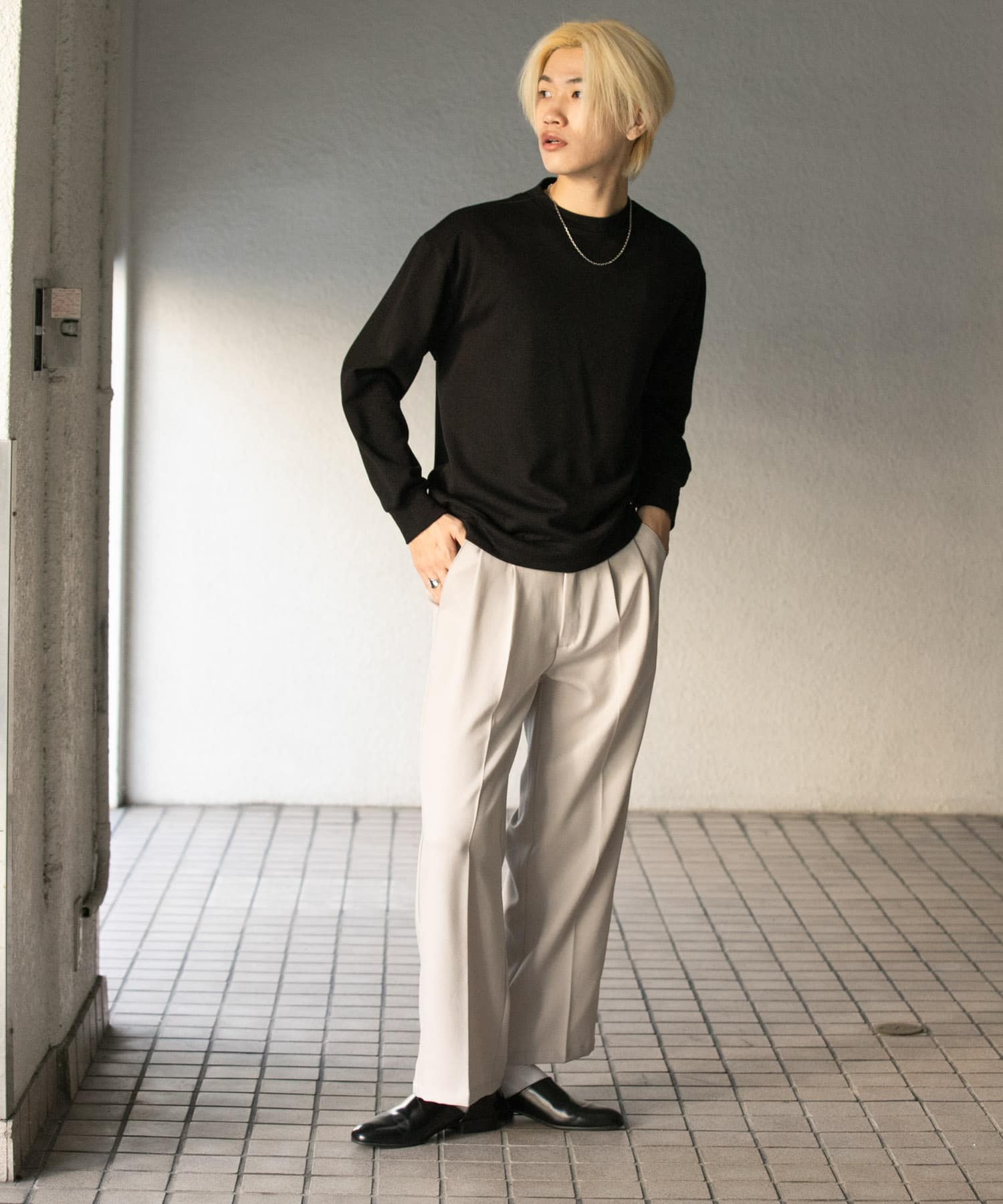 身長：176cm サイズ：L