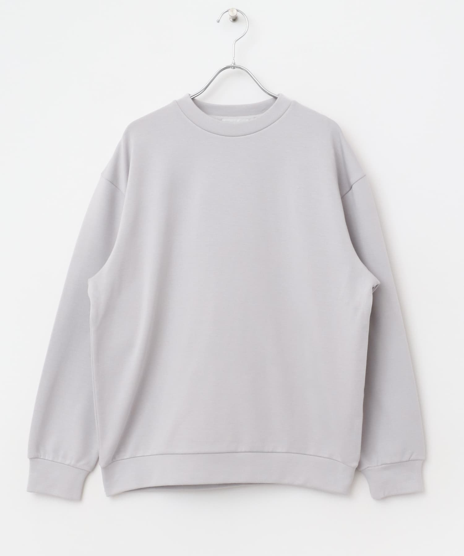 ダンボールポンチクルーネックスウェット L.GRAY M