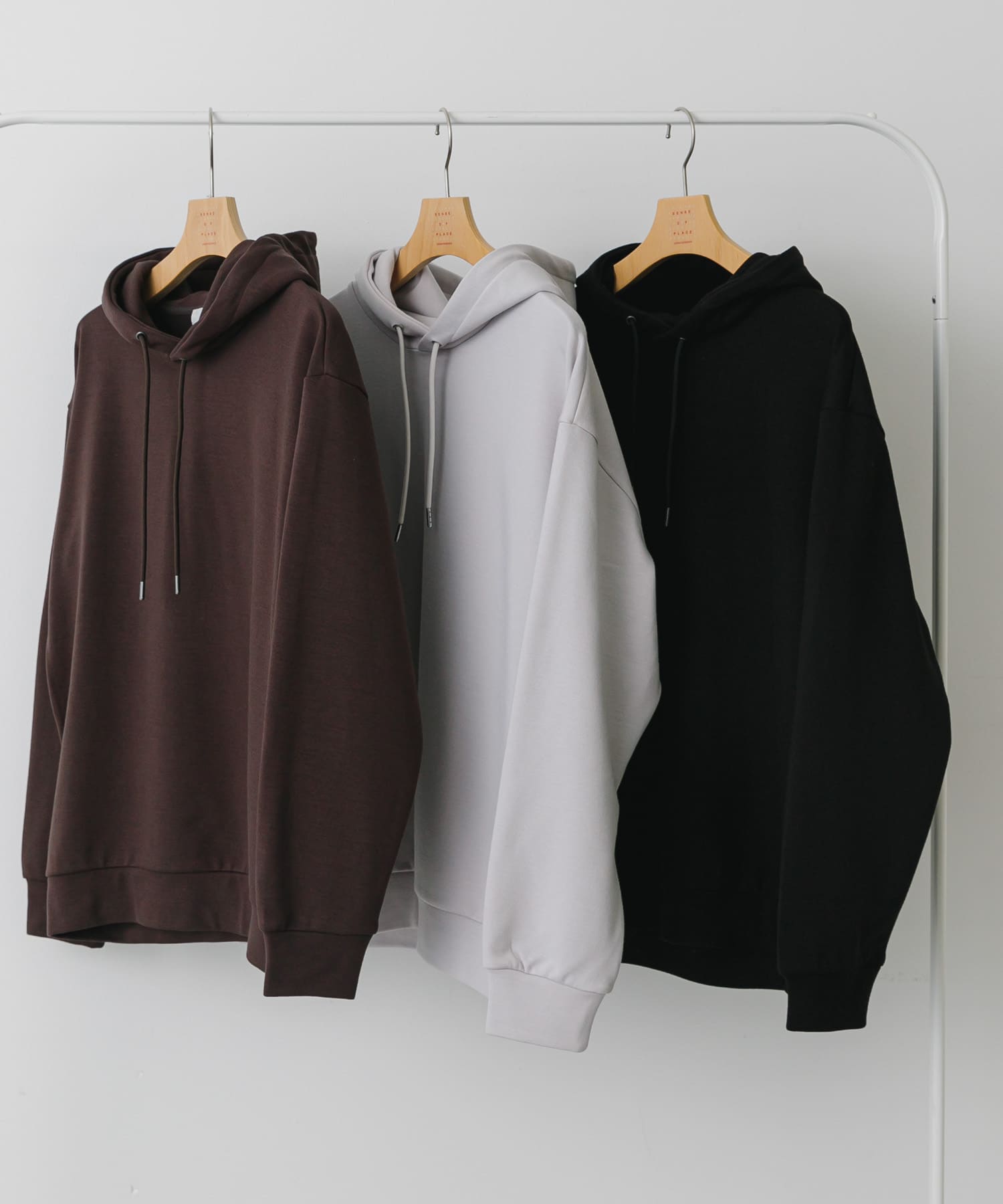 ダンボールポンチパーカー BROWN M