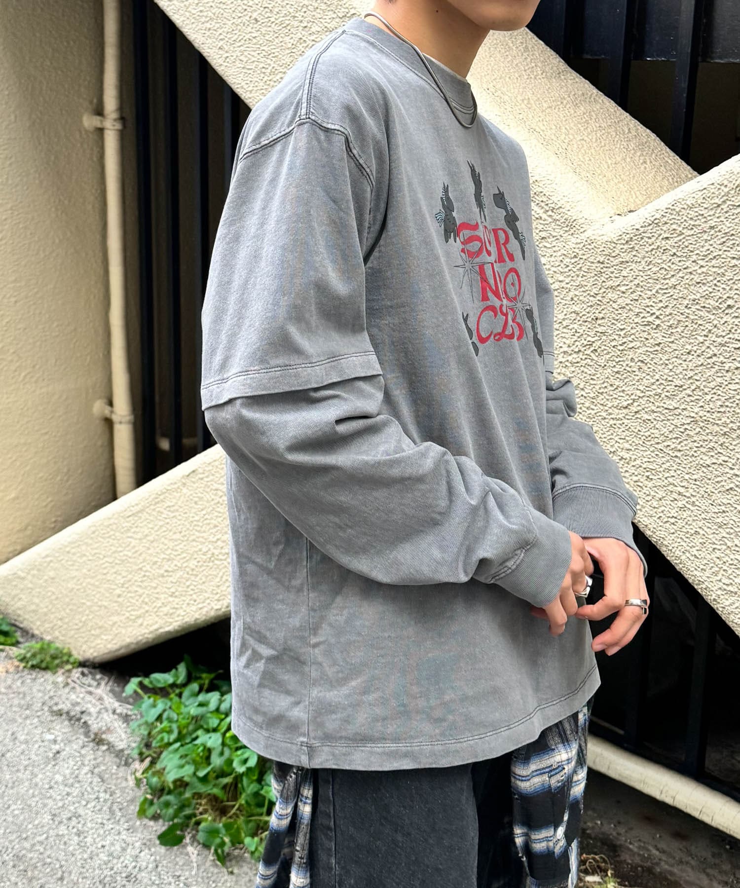 身長：172cm サイズ：L