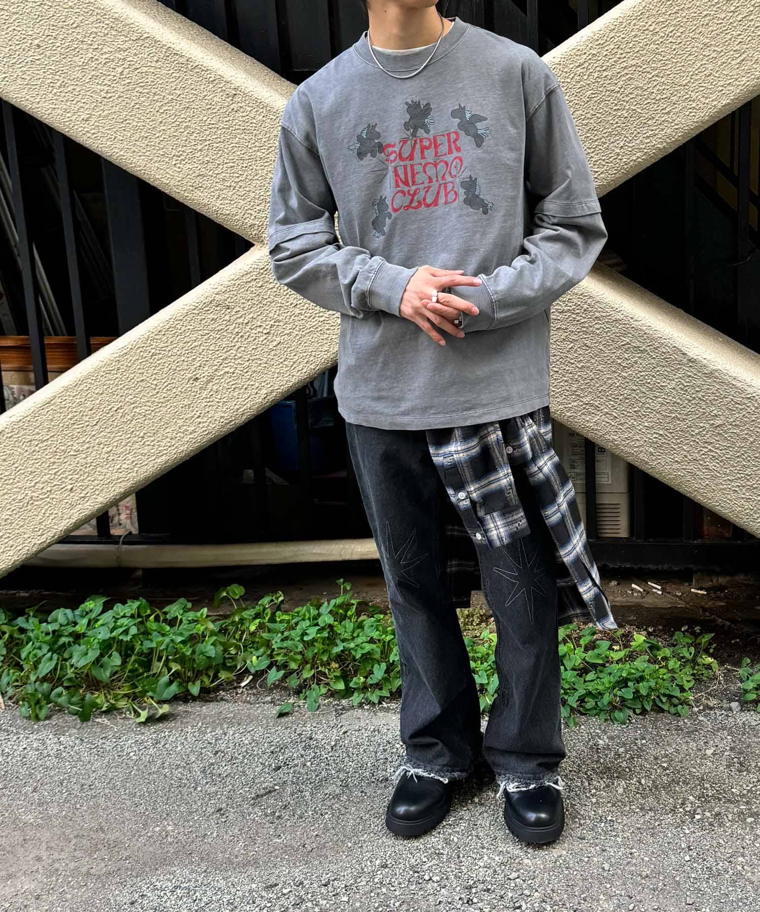 身長：172cm サイズ：L