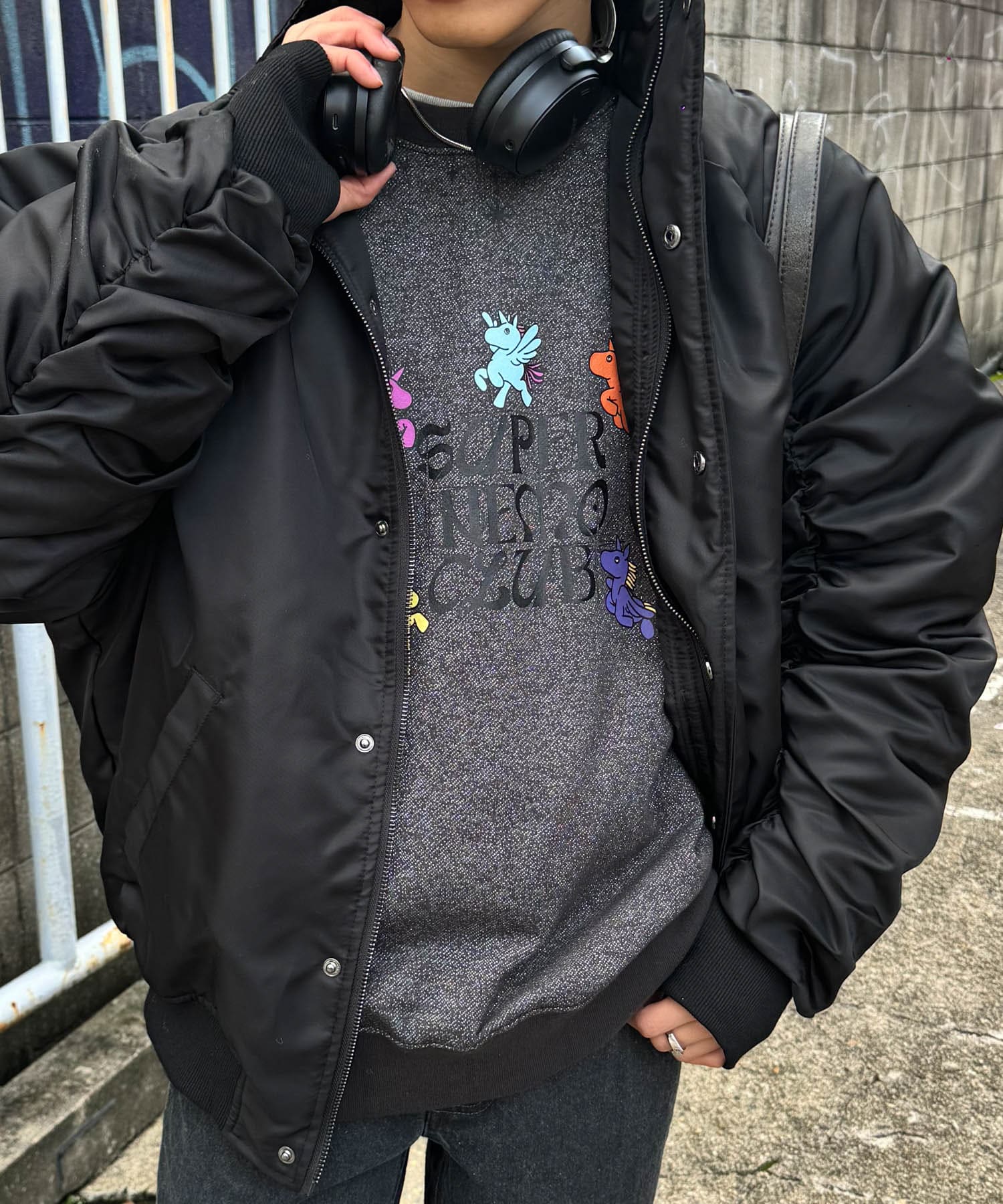 身長：172cm サイズ：L