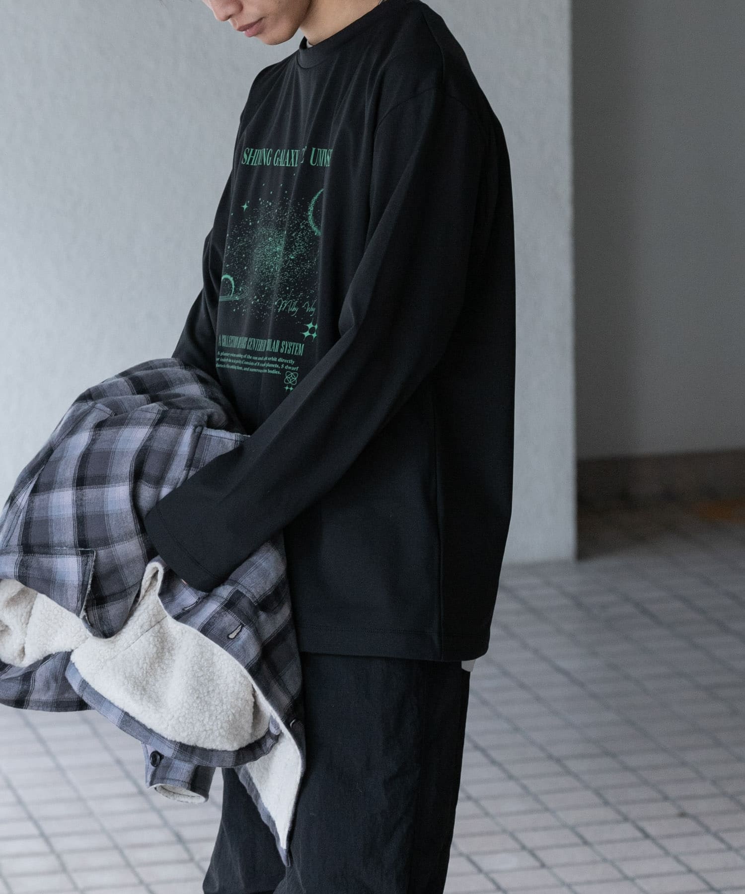 身長：172cm サイズ：L