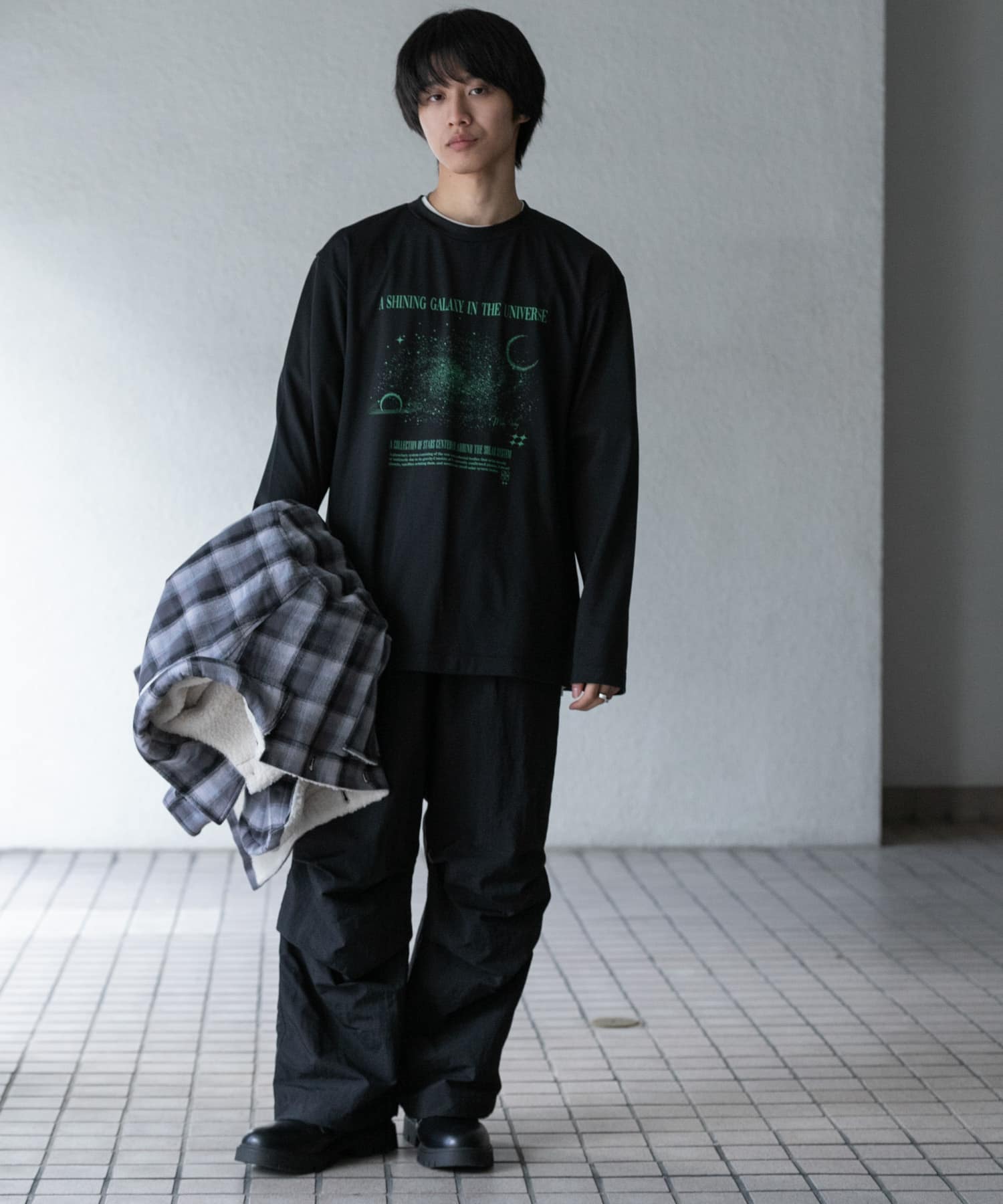 身長：172cm サイズ：L
